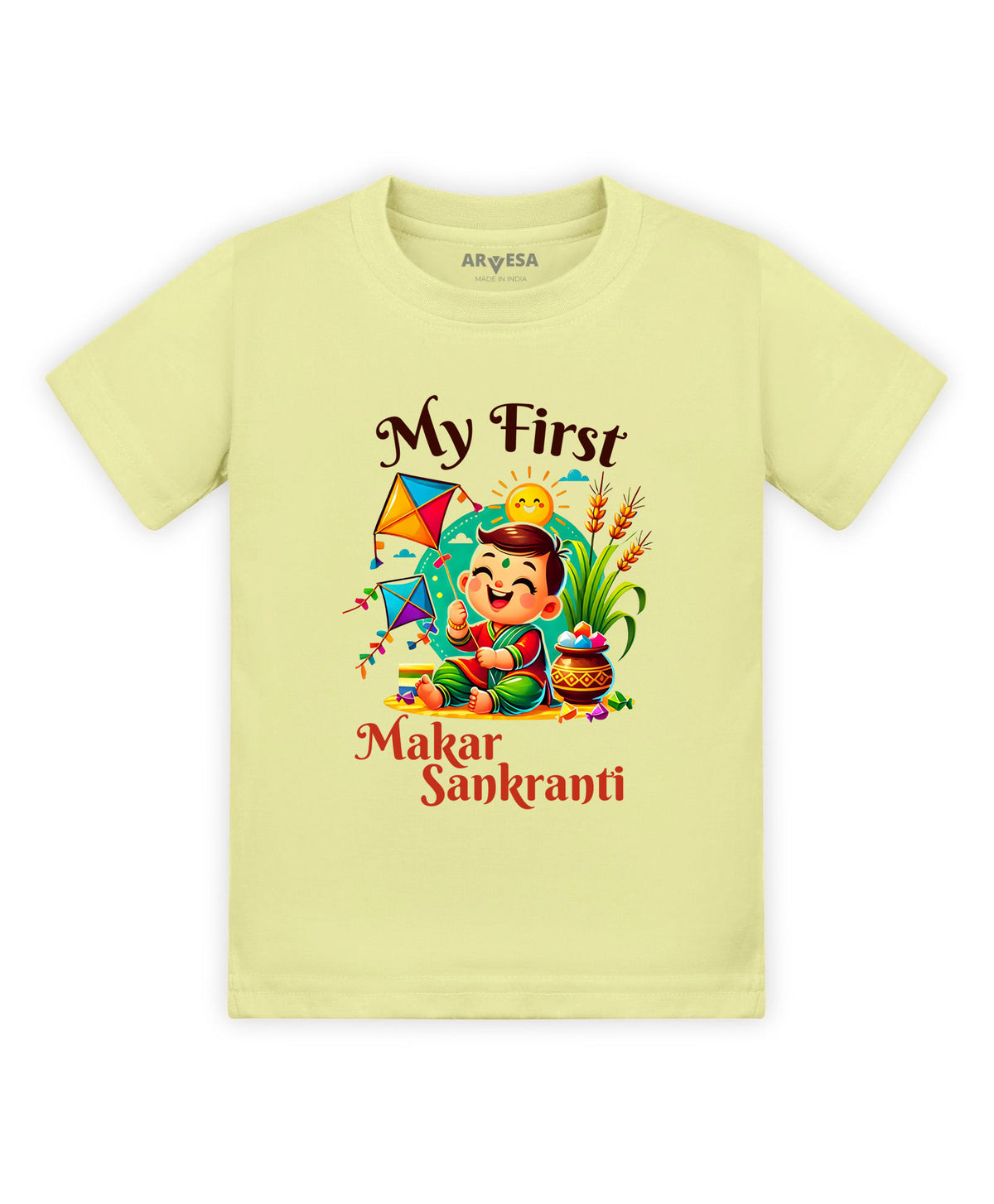 No | My First Makar sankranti - T-shirt