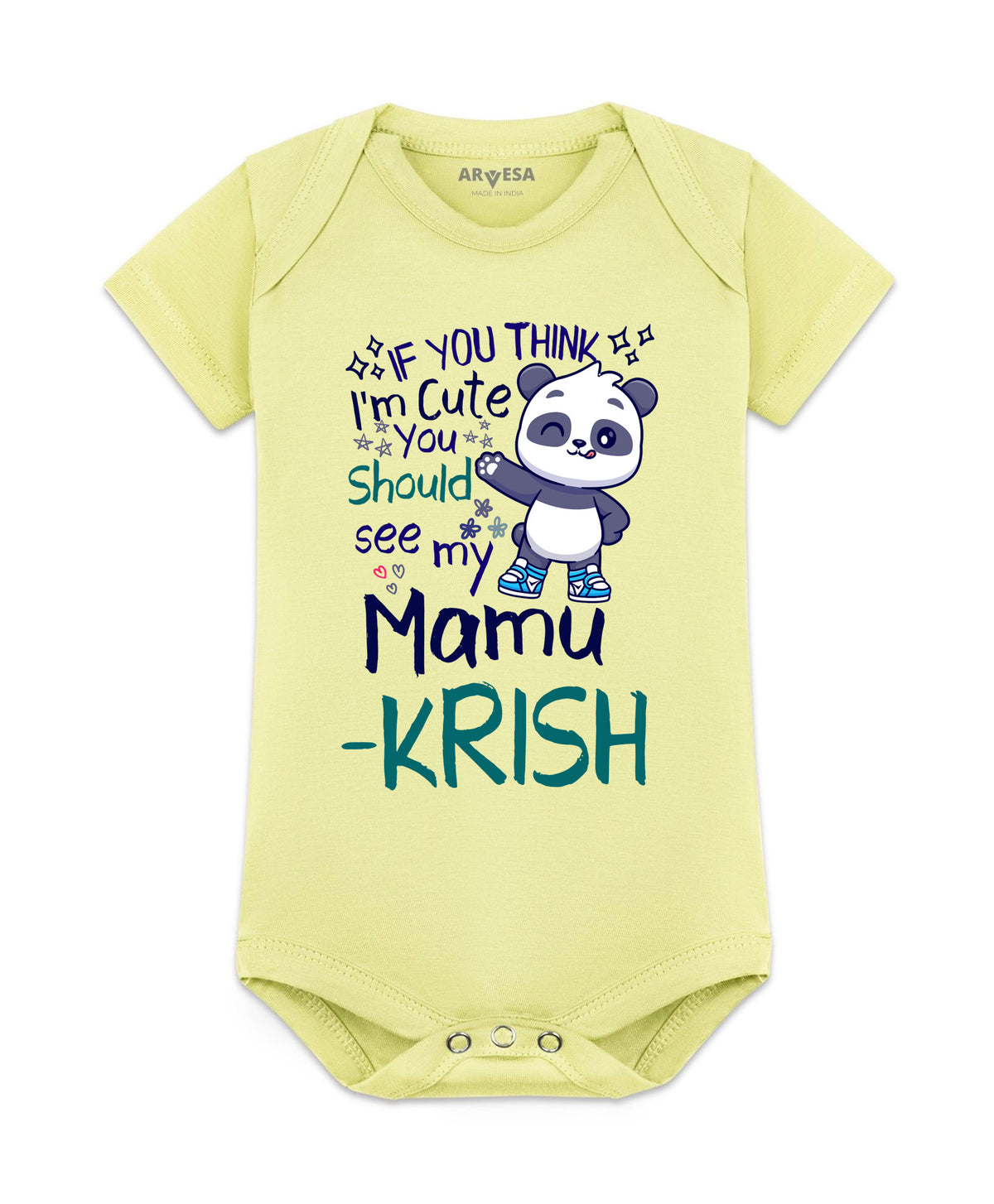 Yes | I Am Cute You Should See My Mamu - Romper
