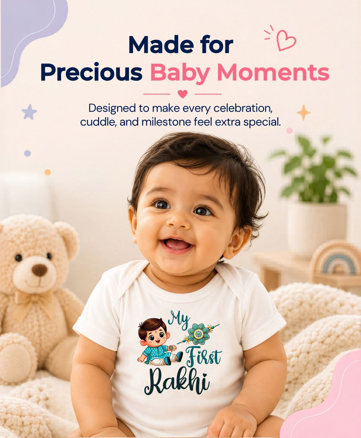 No | My First Rakhi - Romper