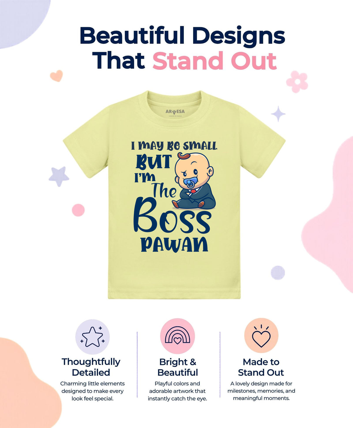 Yes | I may Be Small But I am Boss Quirky - T-shirt