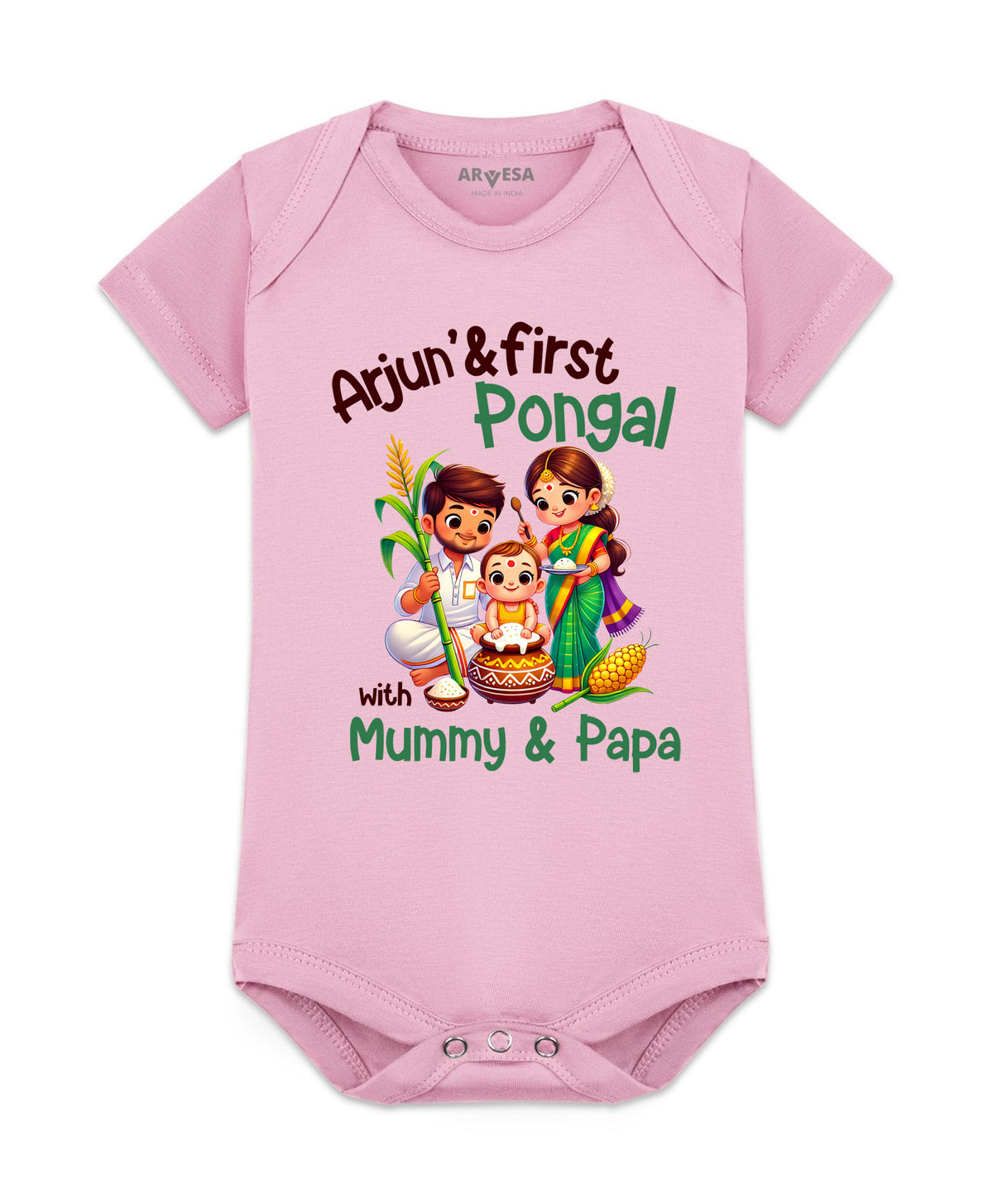 Yes | My First Pongal - Romper