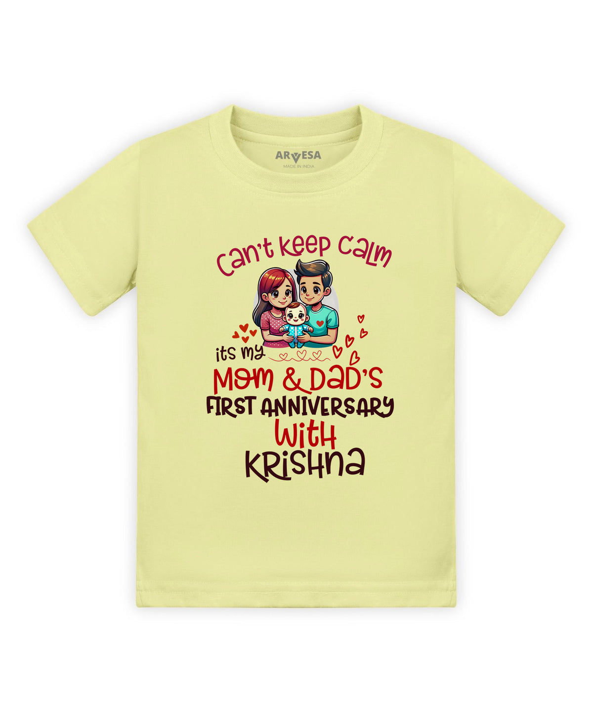 Yes | First Anniversary With Mom And Dad Mom Dad Anniversary - T-shirt