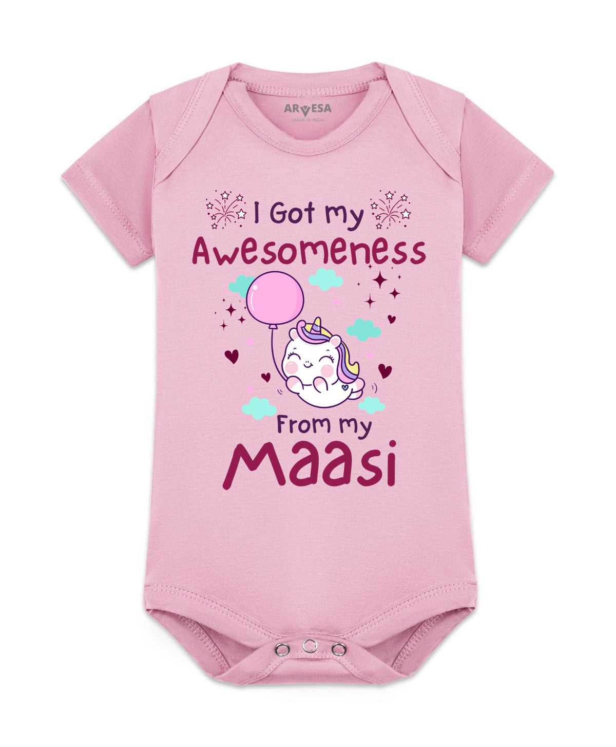 No | I Got Awesomeness From Maasi - Romper