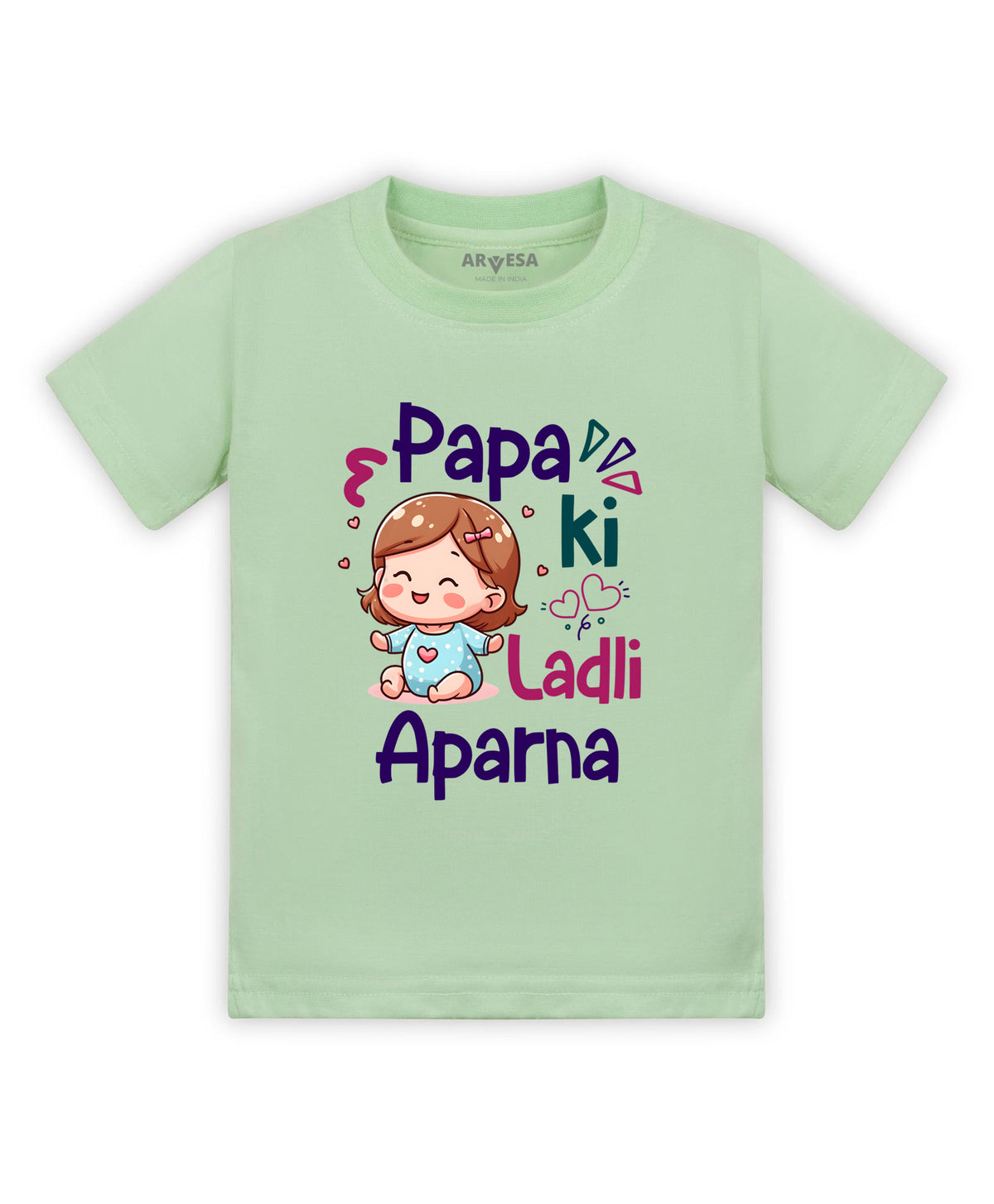Yes | Papa Ki Ladli Dad - T-shirt