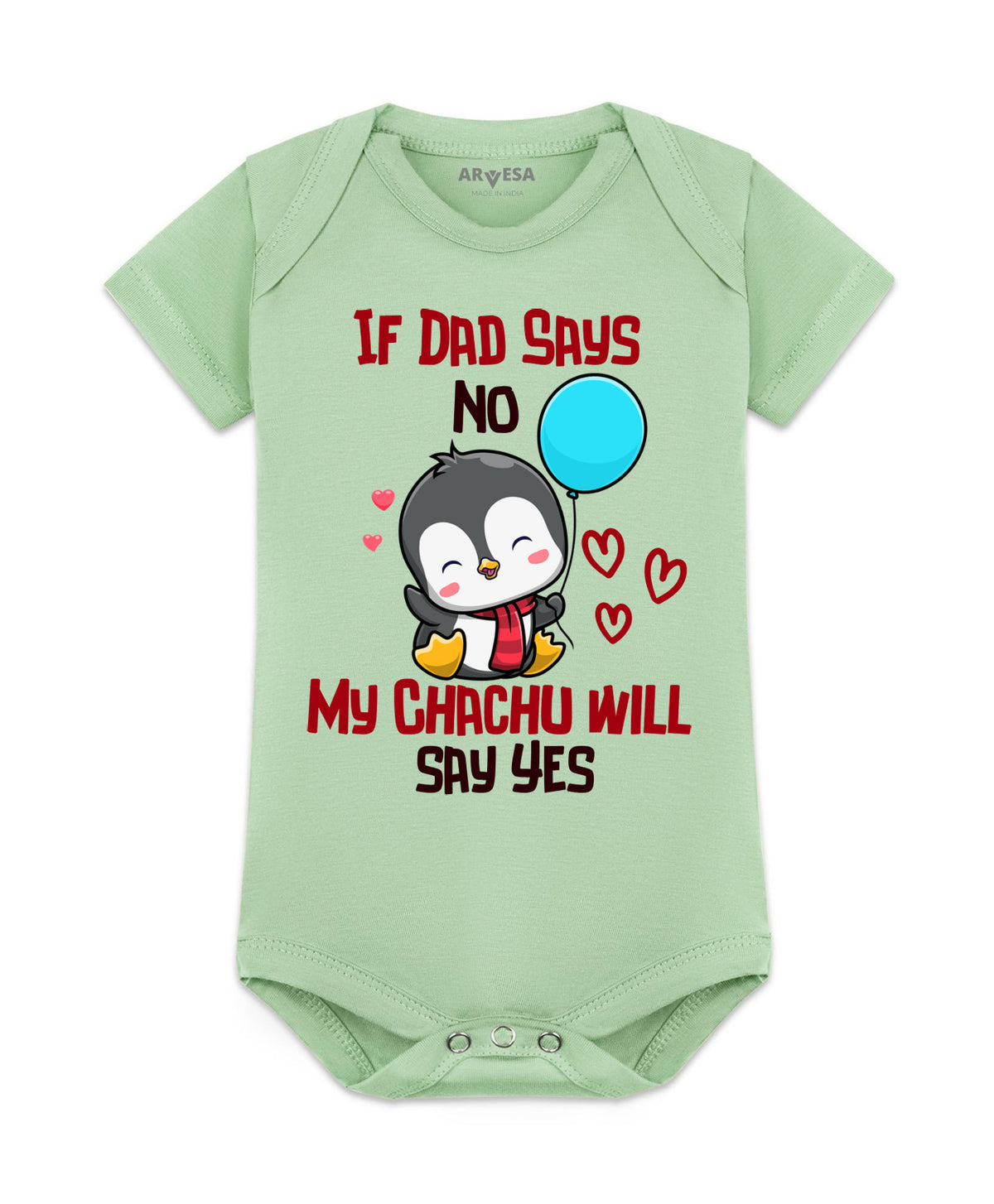 No | If Dad Say No My Chachu - Romper
