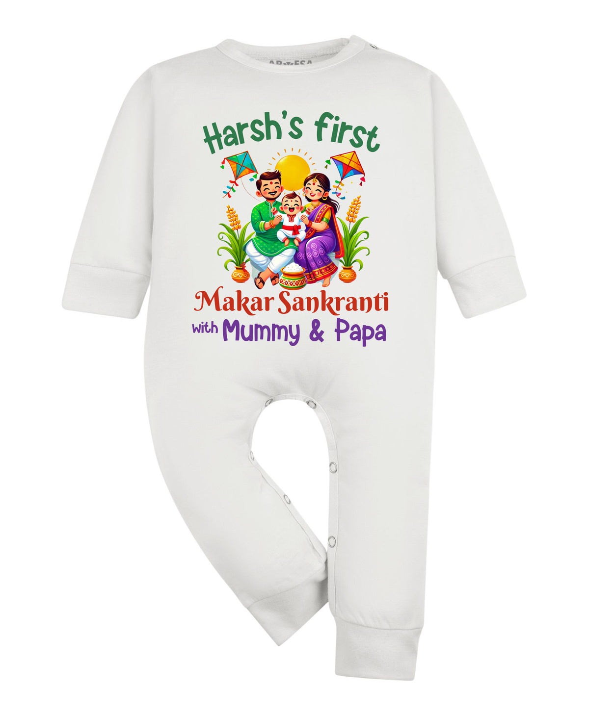 Yes | My First Makar sankranti - Jumpsuit