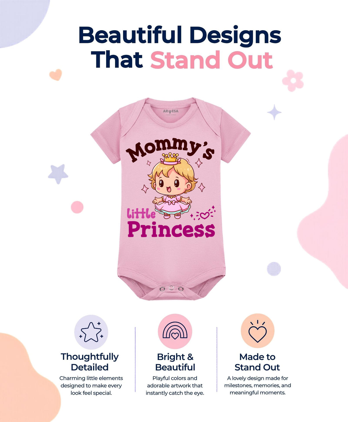 No | Mommy Little Prince - Romper