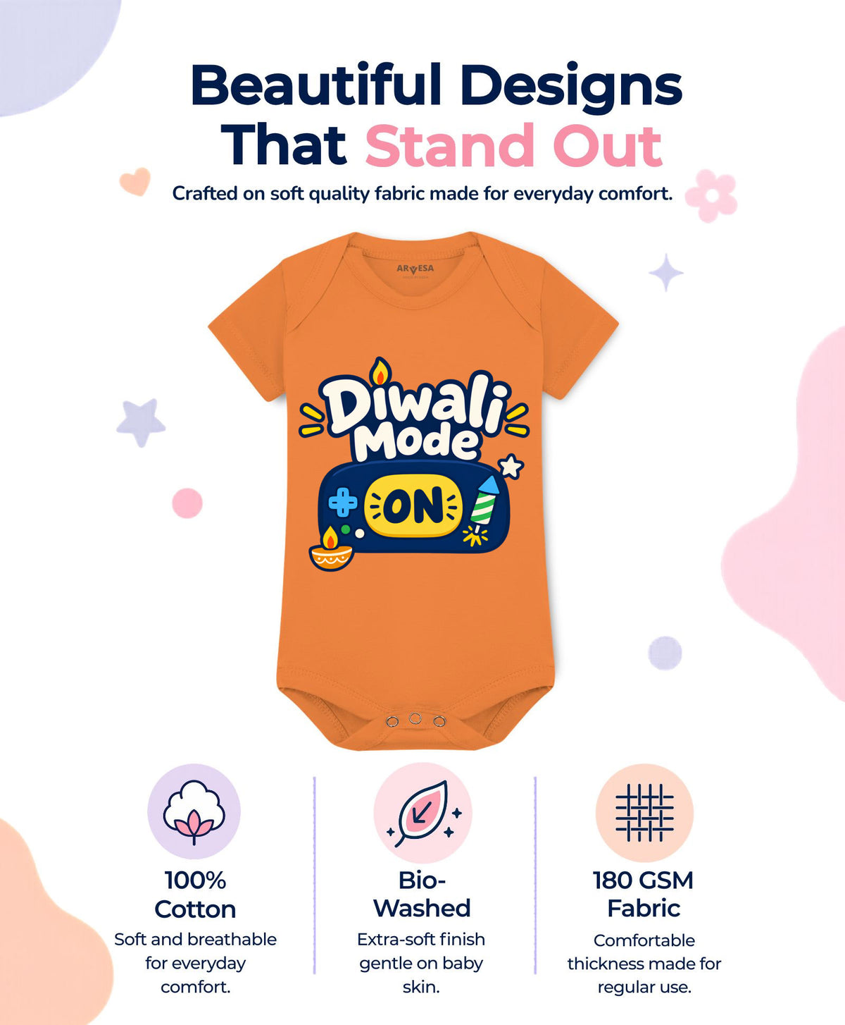 Diwali Mode On - Romper
