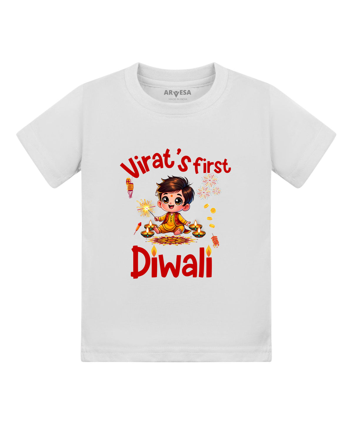 Yes | My First Diwali - T-shirt