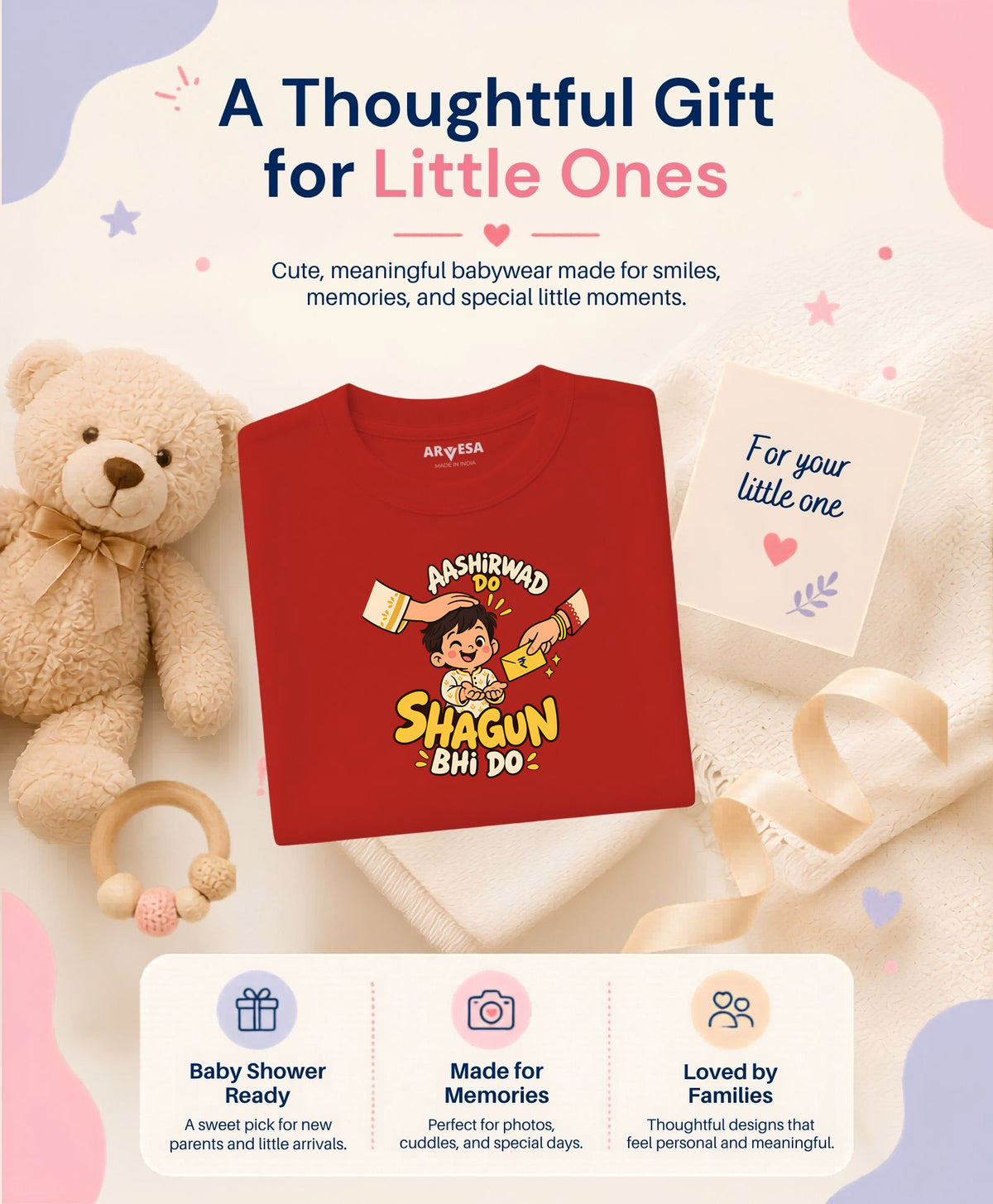 Aashirwad Do Shagun Bhi Do Diwali - T-shirt
