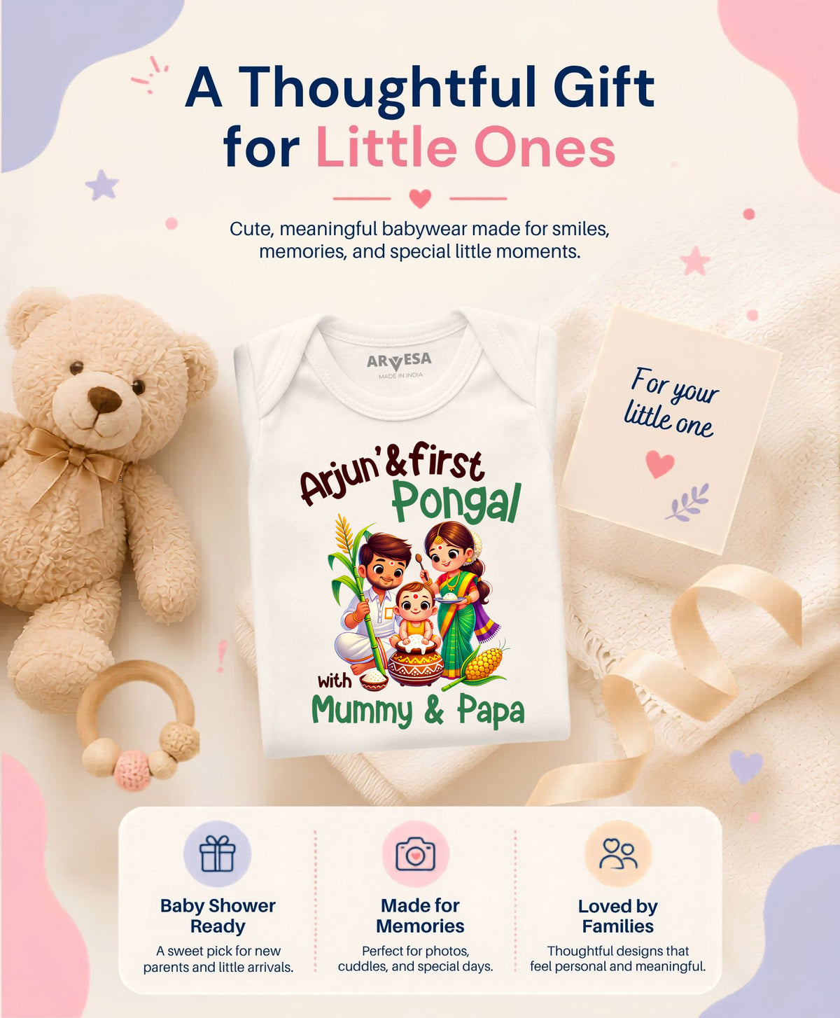 Yes | My First Pongal - Romper