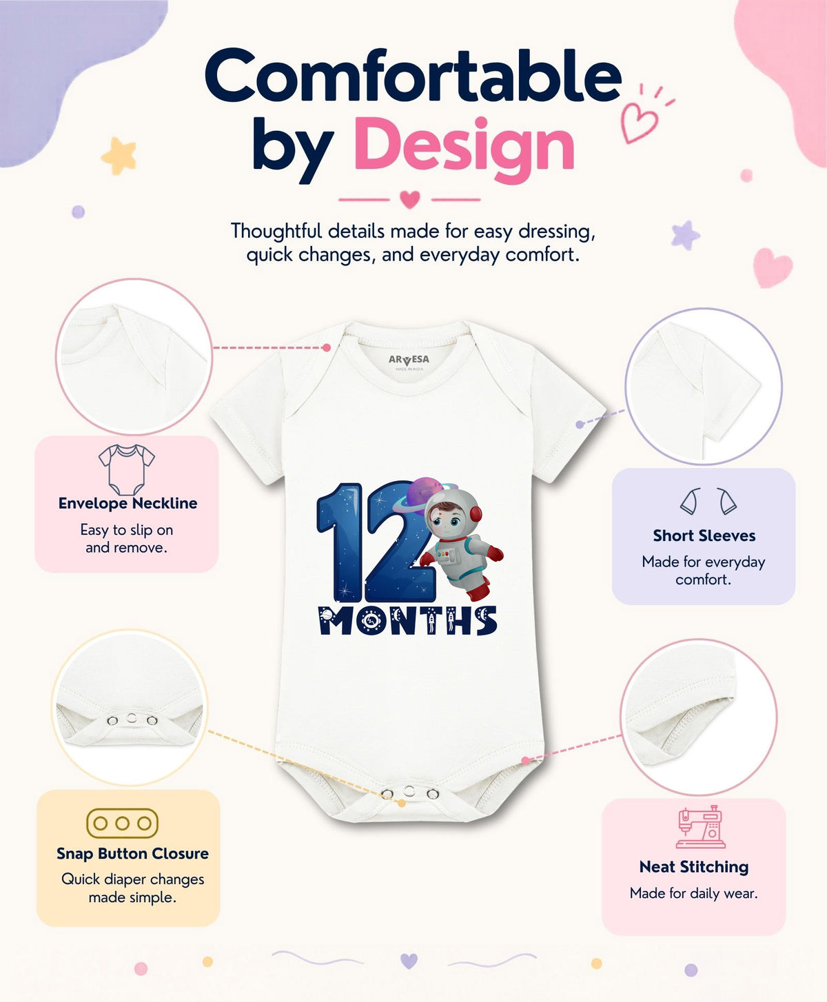 No | 12 Month - Romper