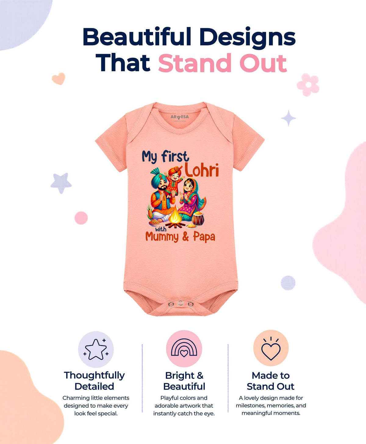 No | My First Lohri - Romper
