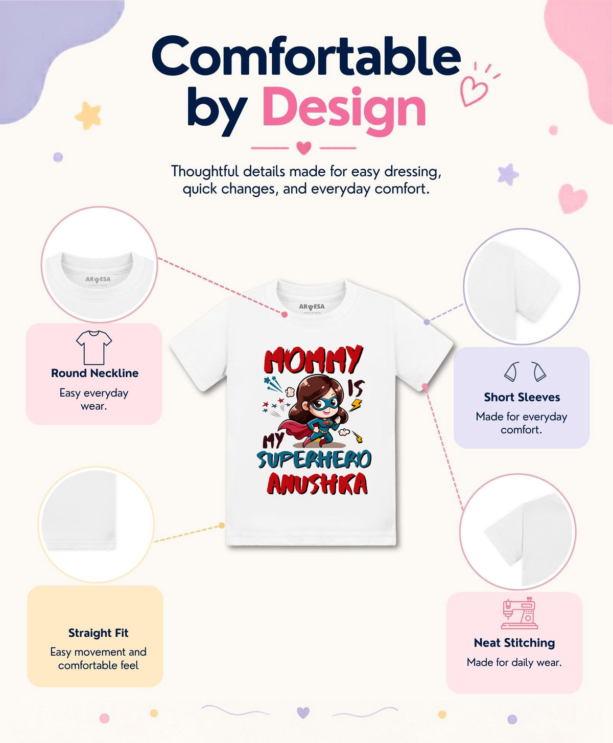 Yes | Mommy Is My Superhero - T-shirt