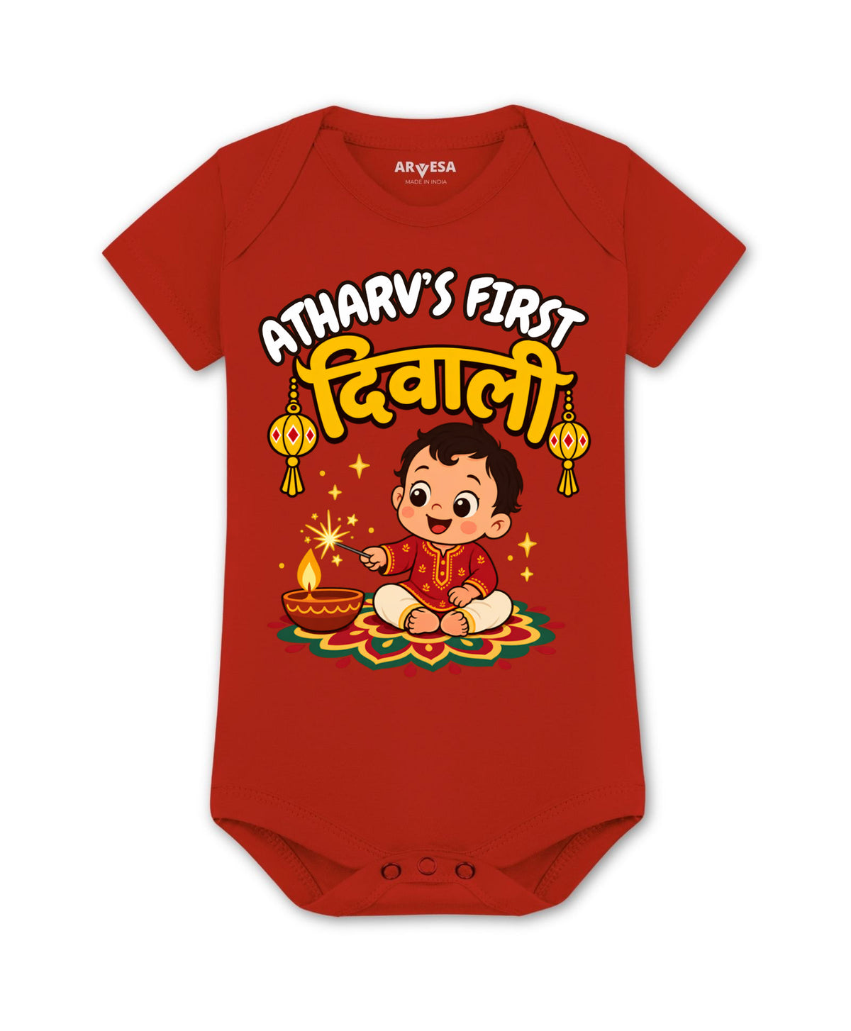 Yes | My First Diwali - Romper