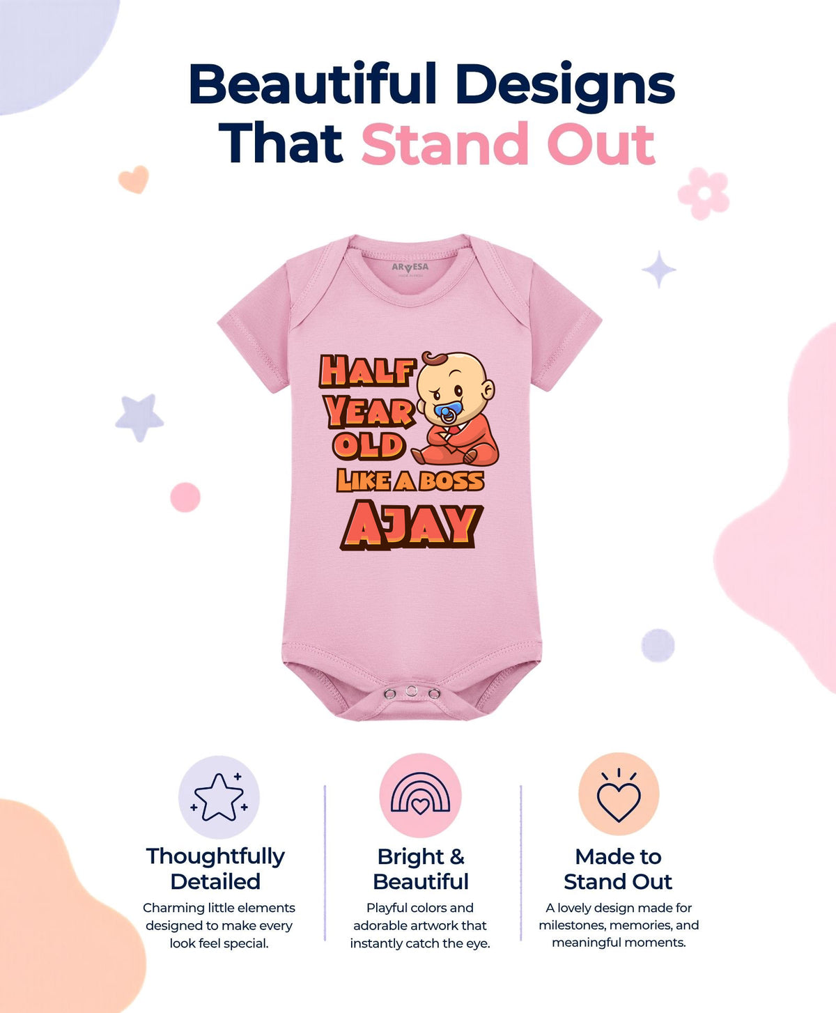 Yes | Half Birthday - Romper