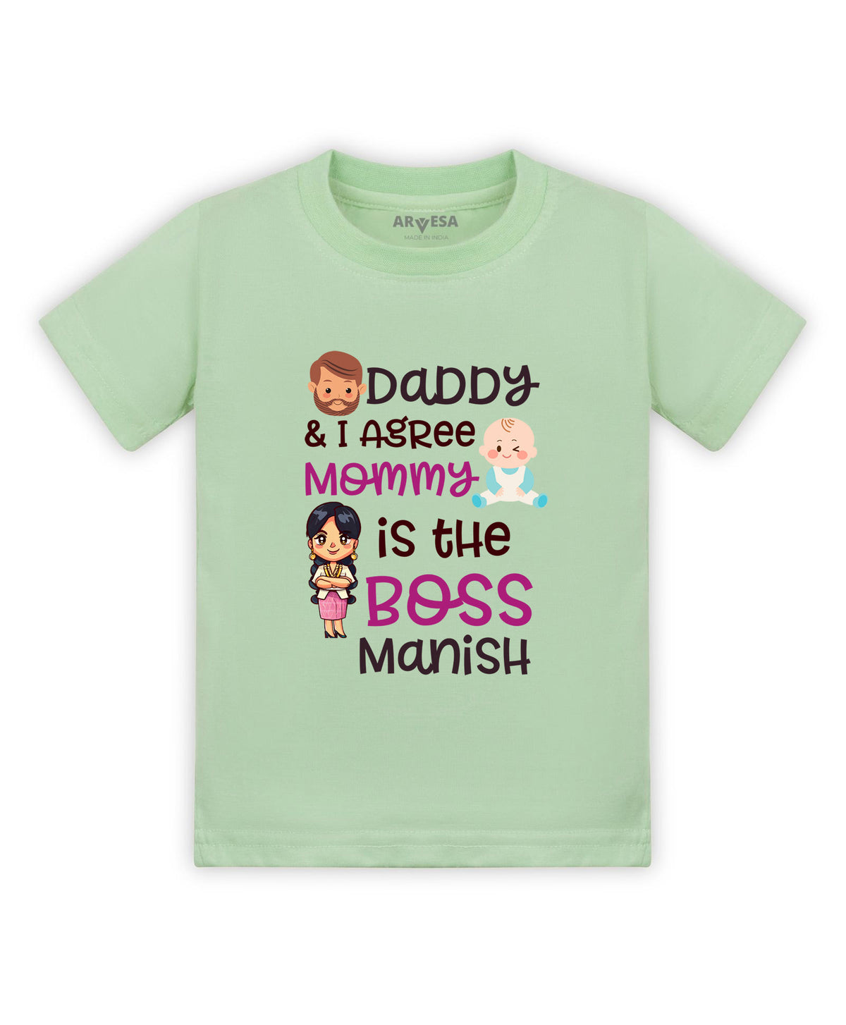 Yes | Daddy & I Agree Mommy Is Boss - T-shirt