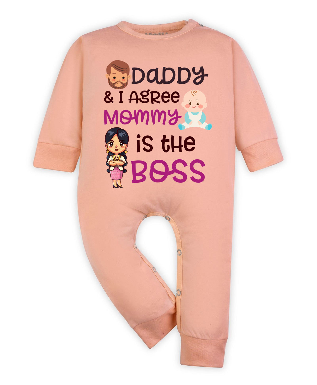 No | Daddy & I Agree Mommy Is Boss - Jumpsuit