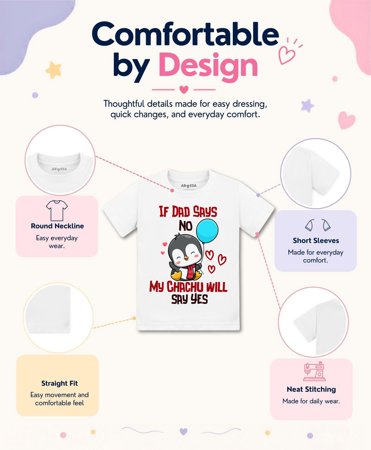 No | If Dad Say No My Chachu - T-shirt