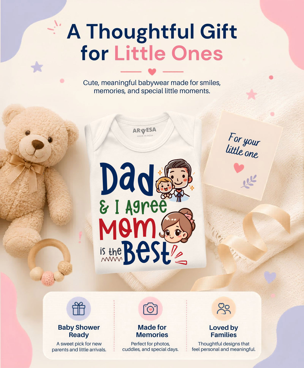No | Daddy & I Agree Mommy Is Best - Romper