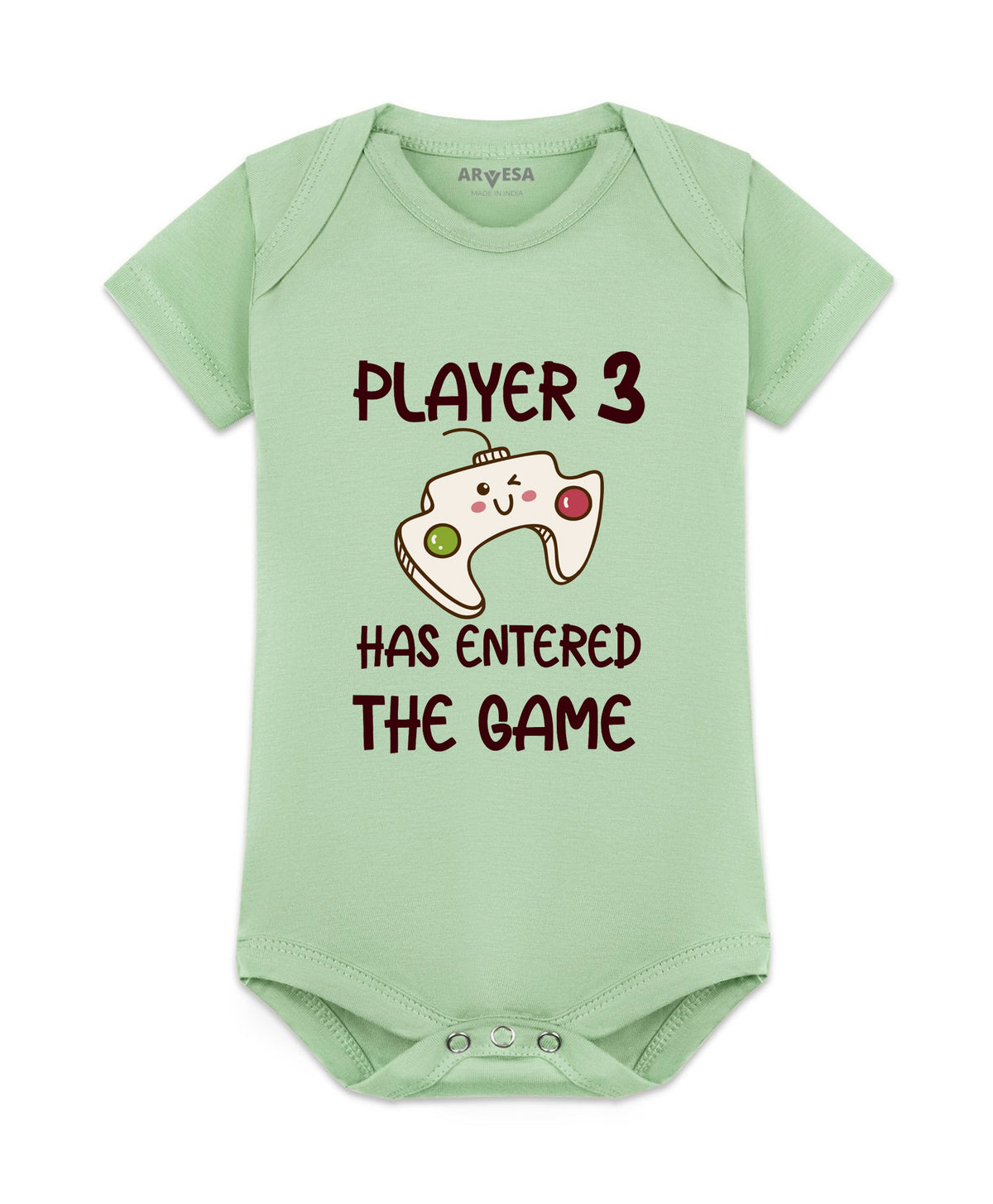 No | Player 3 Entered The Game Quirky - Romper