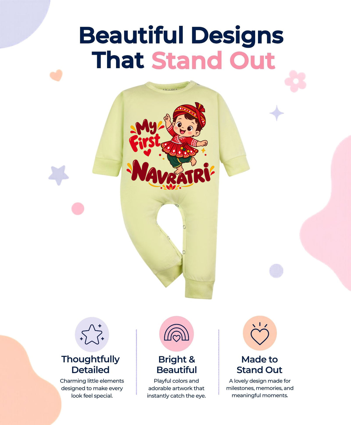 No | My First Navratri - Jumpsuit
