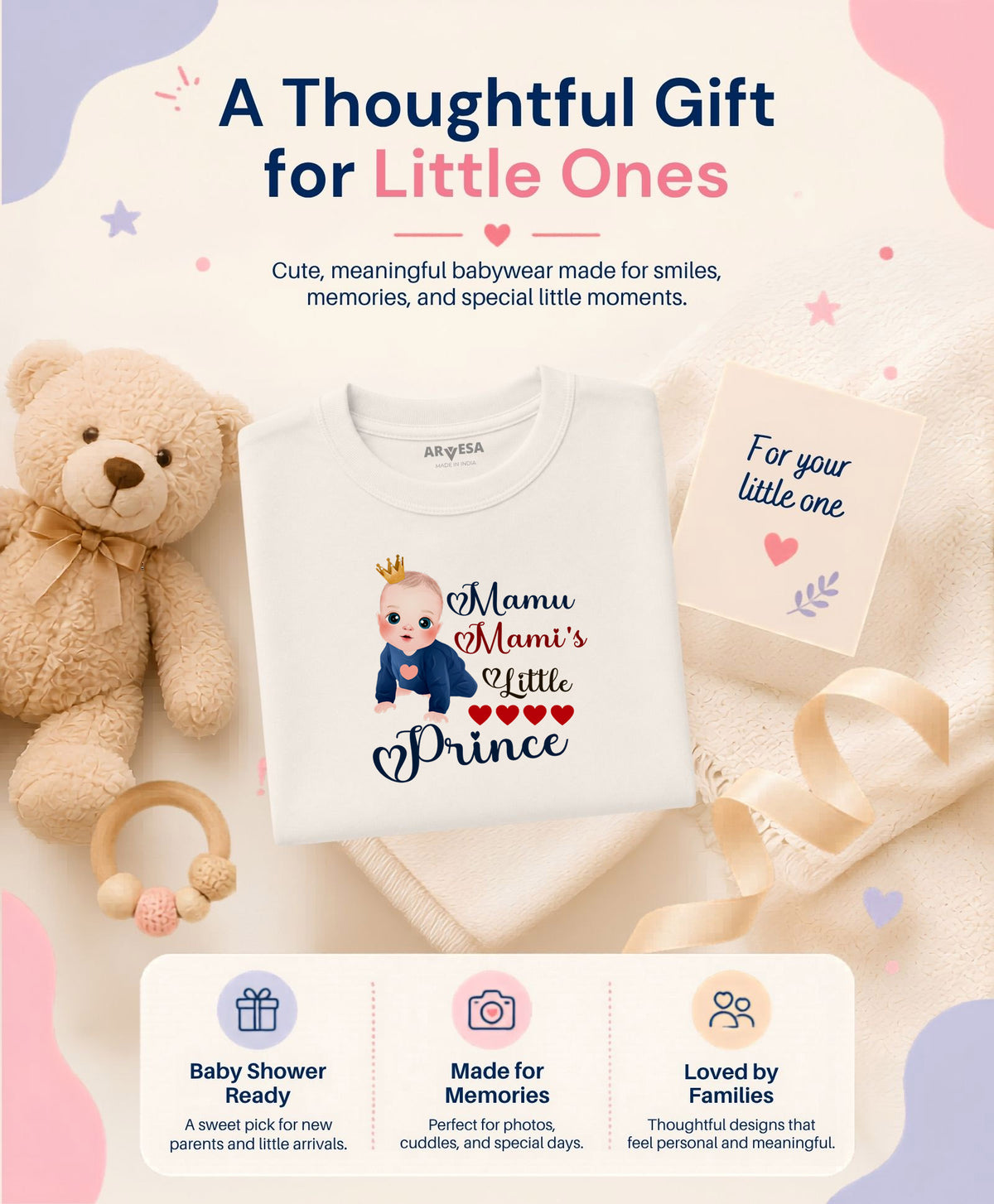 No | Mamu Mami'S Little Prince - T-shirt