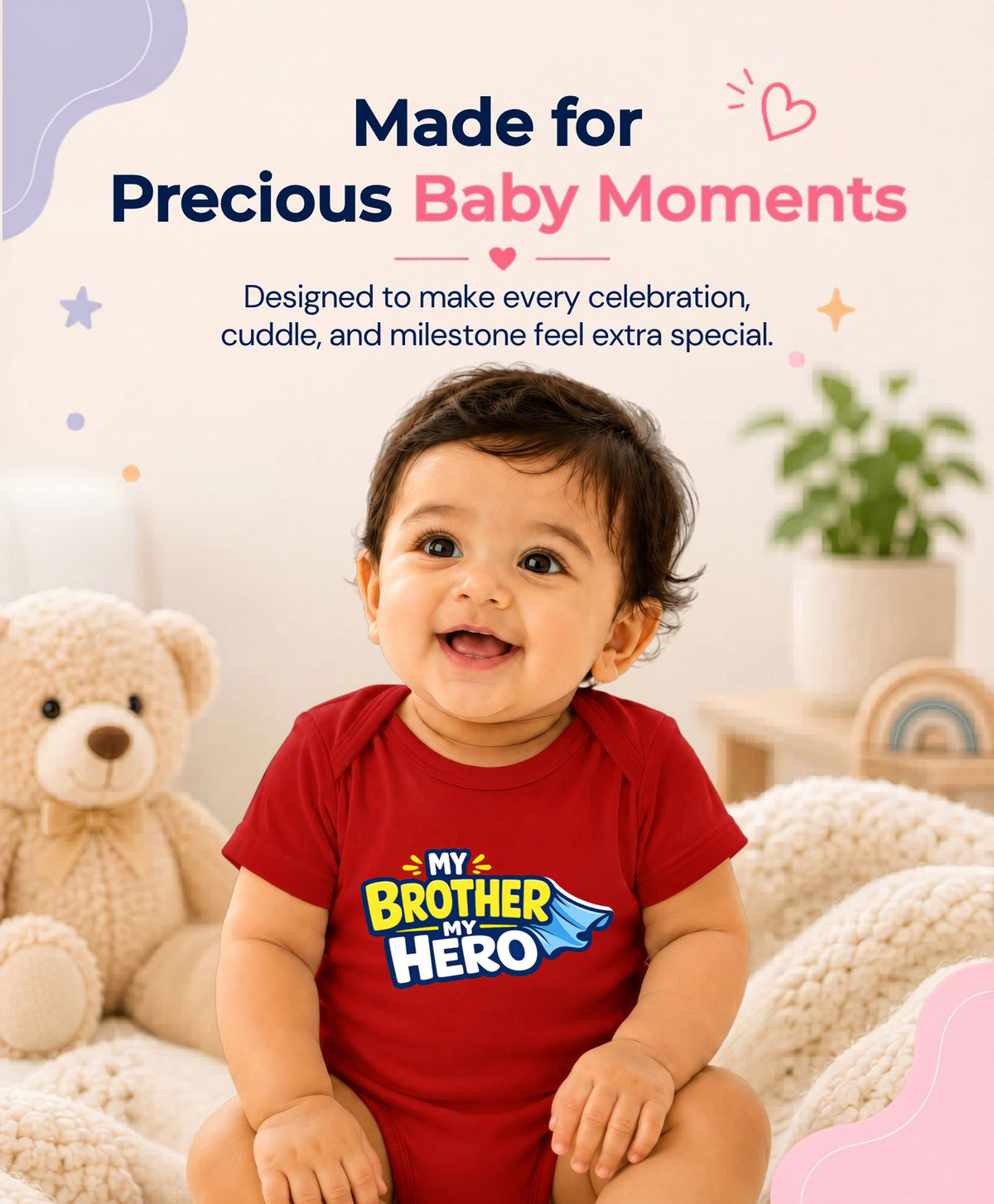 My Brother My Hero - Romper