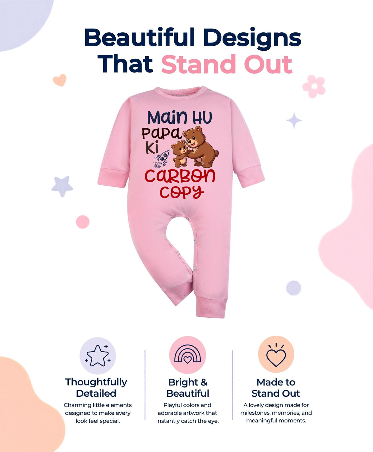 No | Mai Hu Papa Ki Carbon Copy Dad - Jumpsuit