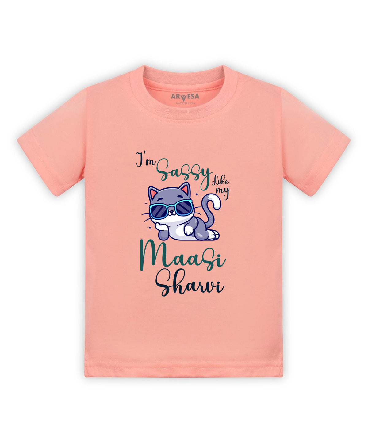 Yes | I Am Sassy Like My Bua Maasi - T-shirt
