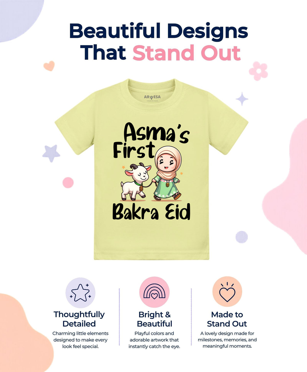 Yes | My First Eid - T-shirt