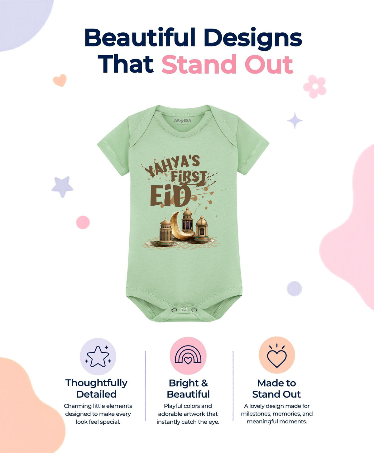 Yes | My First Eid - Romper