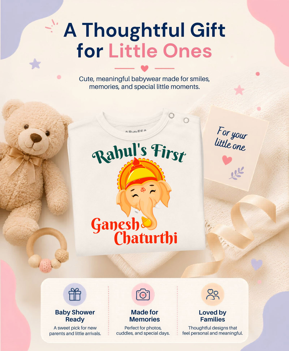Yes | My First Ganesh Chaturthi - Jumpsuit