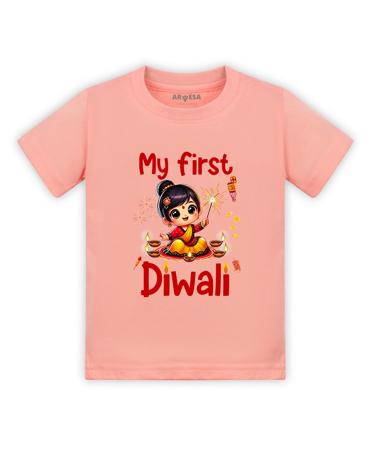 No | My First Diwali - T-shirt