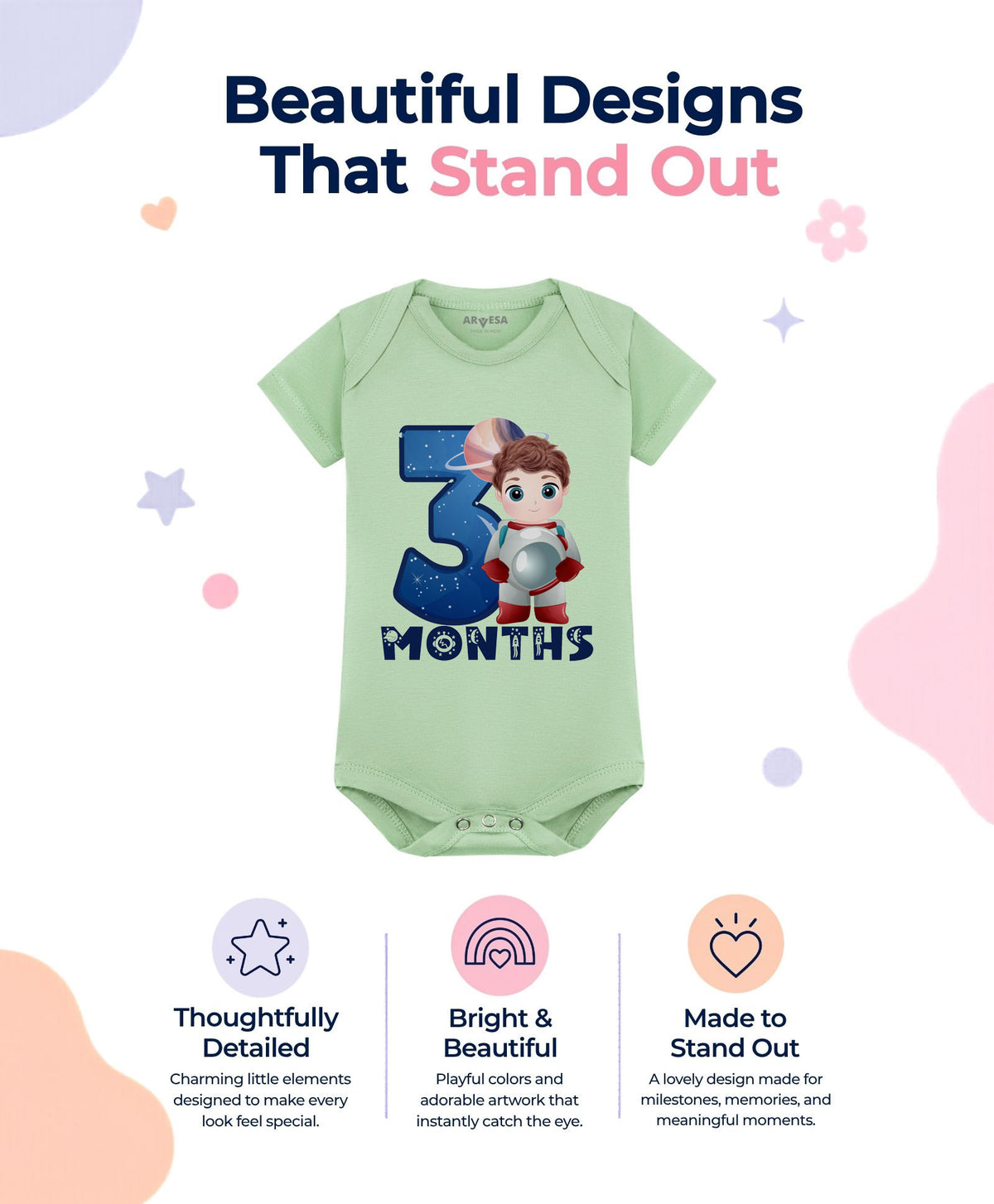 No | 3 Month - Romper