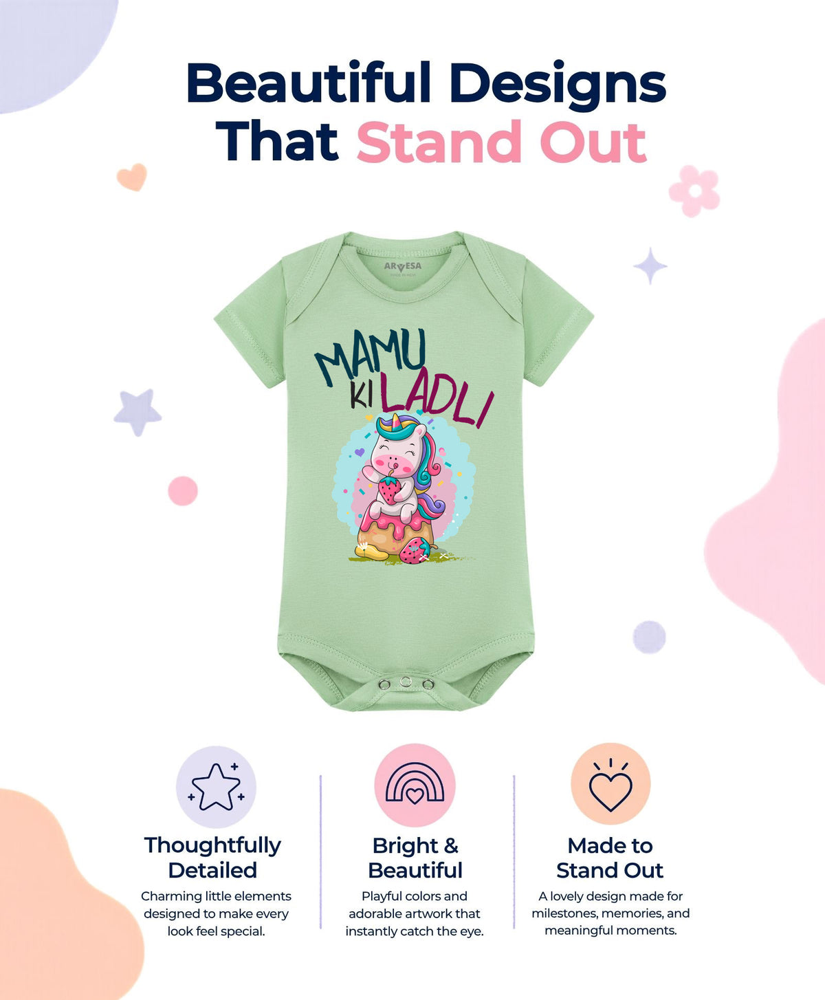 No | Mamu Ki Ladli - Romper