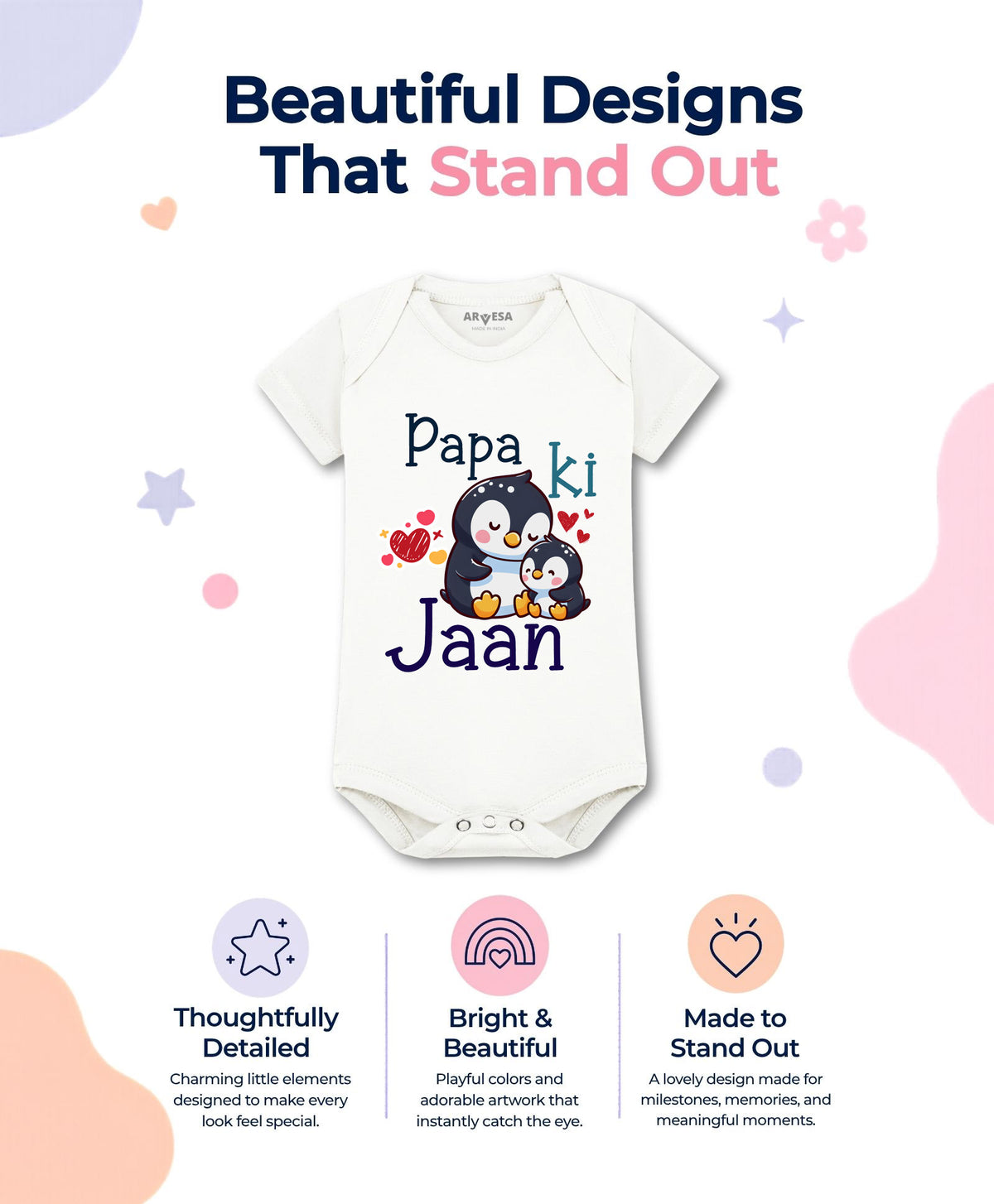 No | Papa Ki Jaan Dad - Romper