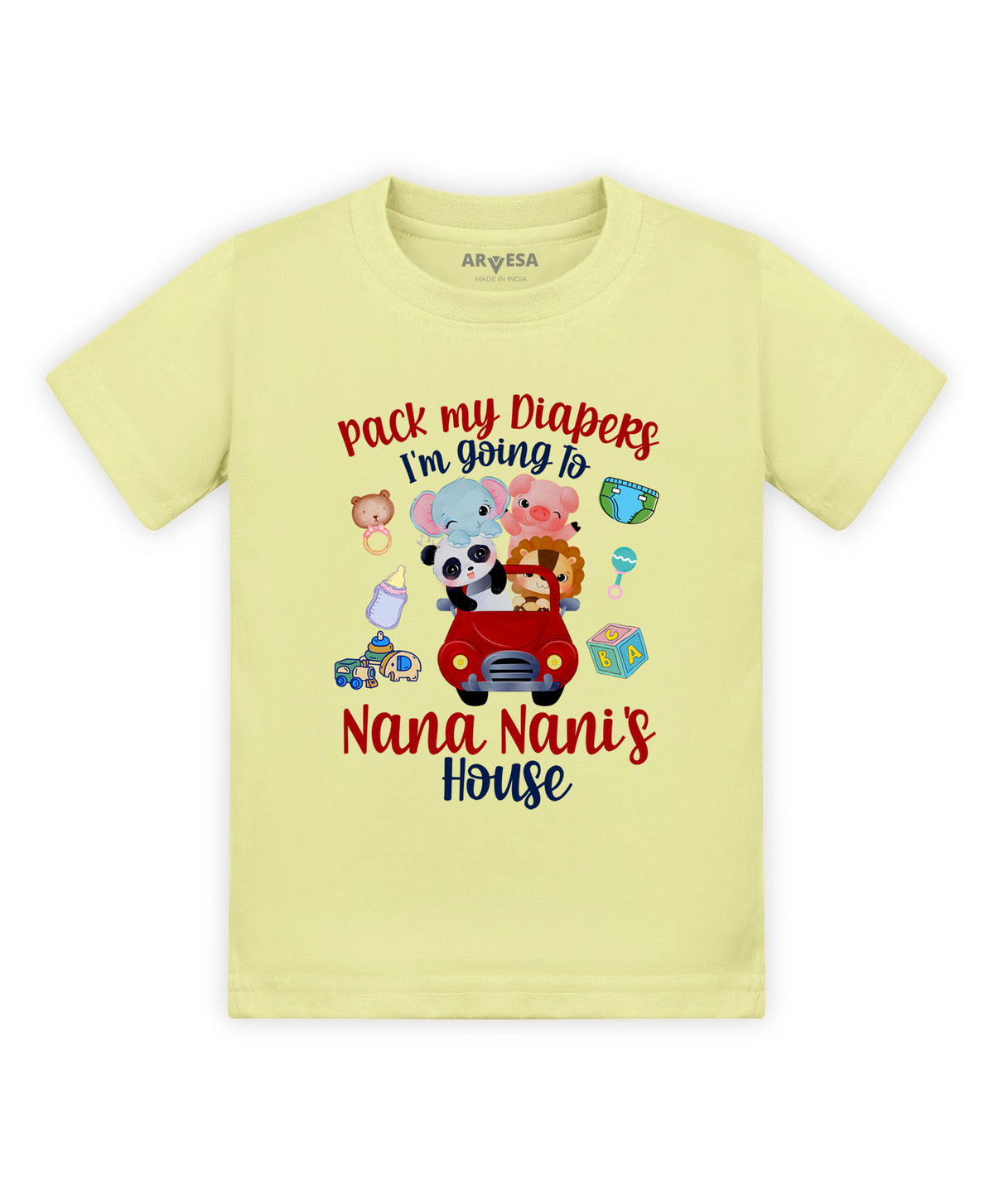 No | I Am Going To Nana Nani House - T-shirt
