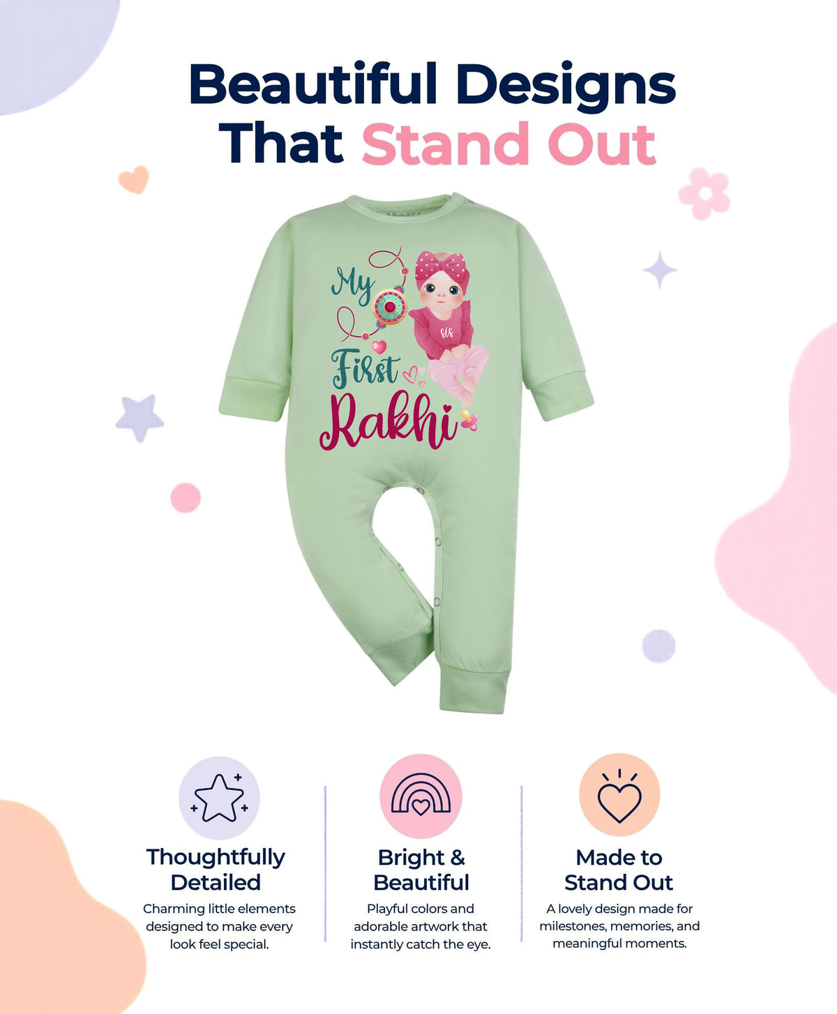 No | My First Rakhi - Jumpsuit