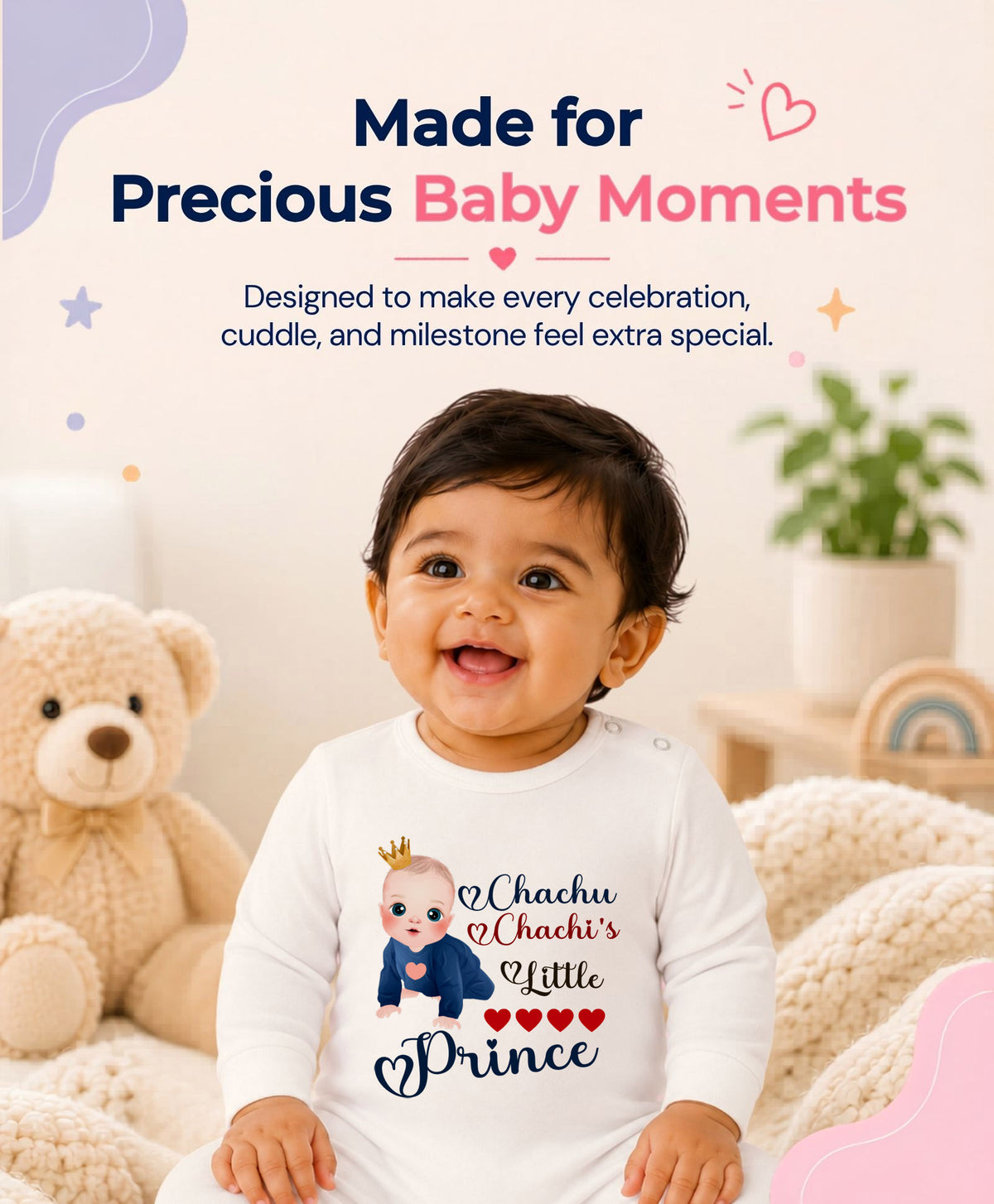 No | Chachu Chachi'S Little Prince - Jumpsuit