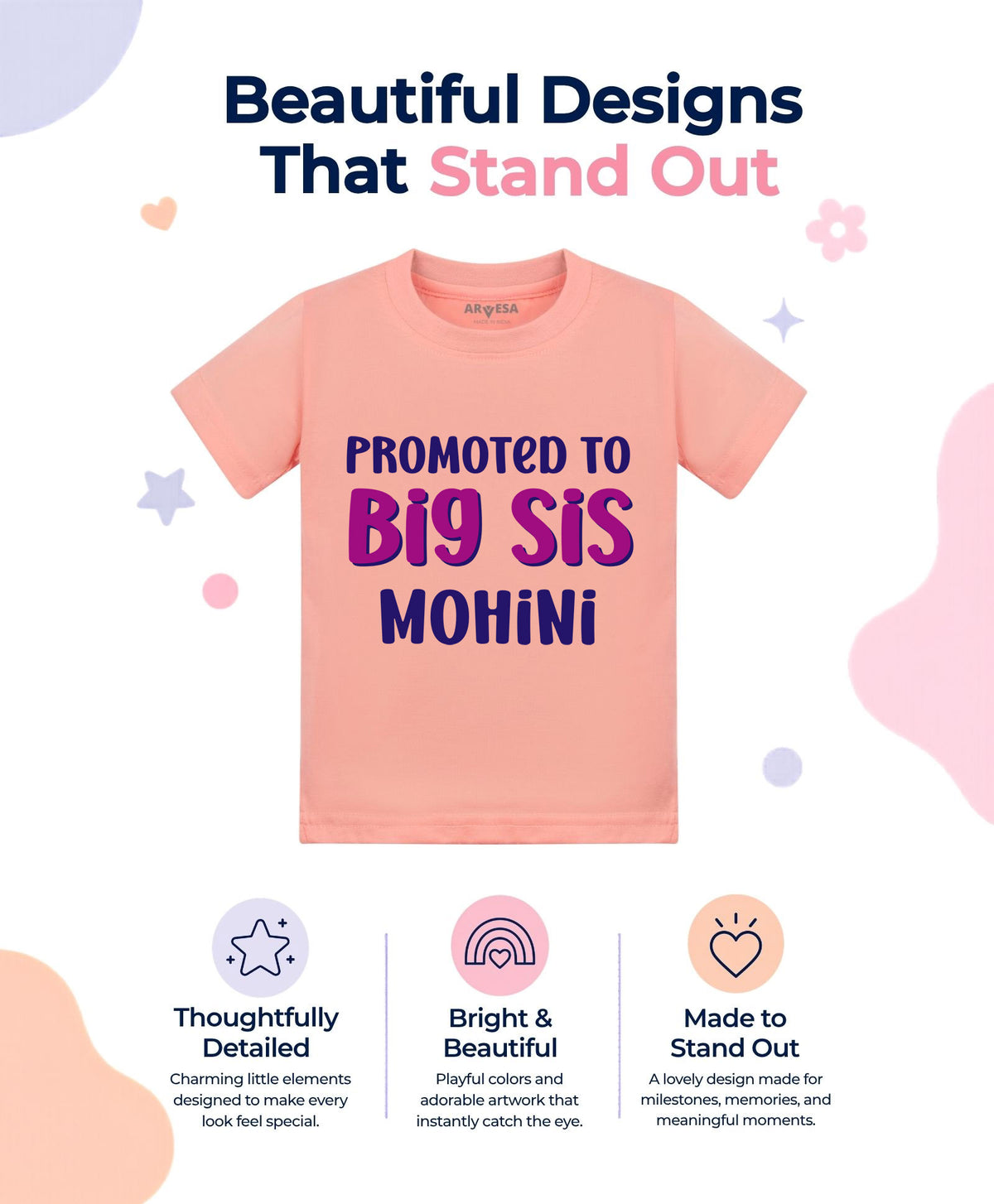 Yes | Promoted To Big Sis Sister - T-shirt