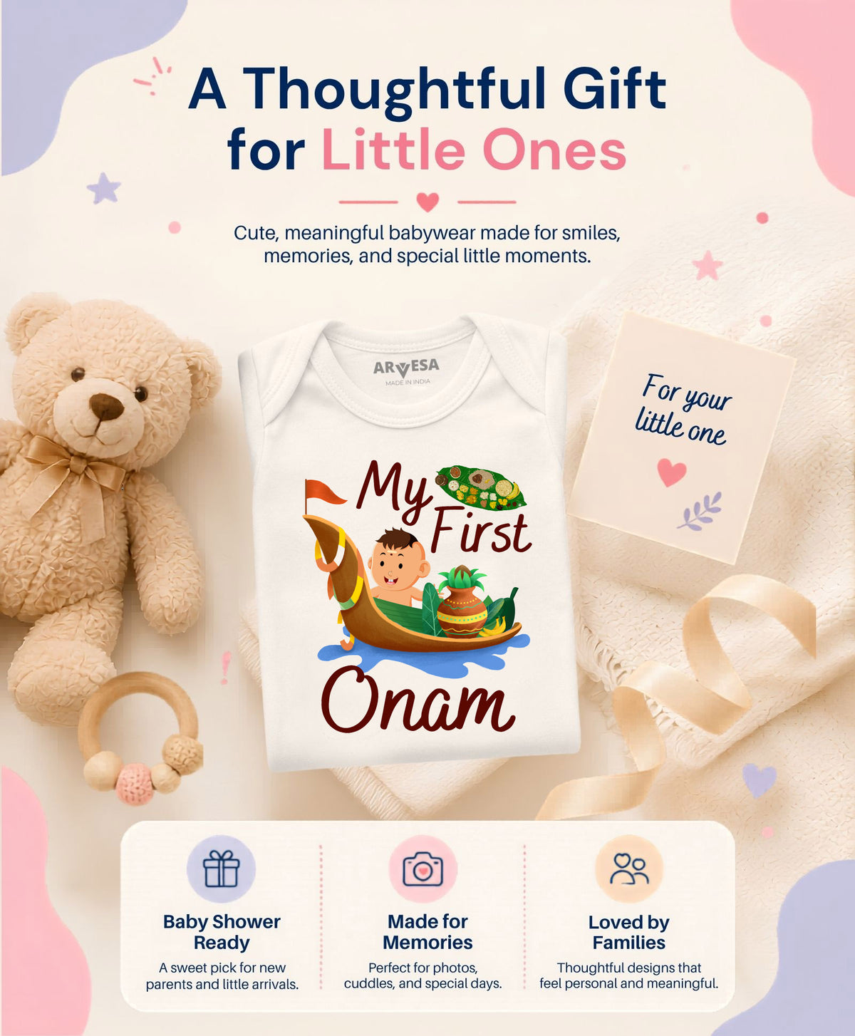 No | My First Onam - Romper