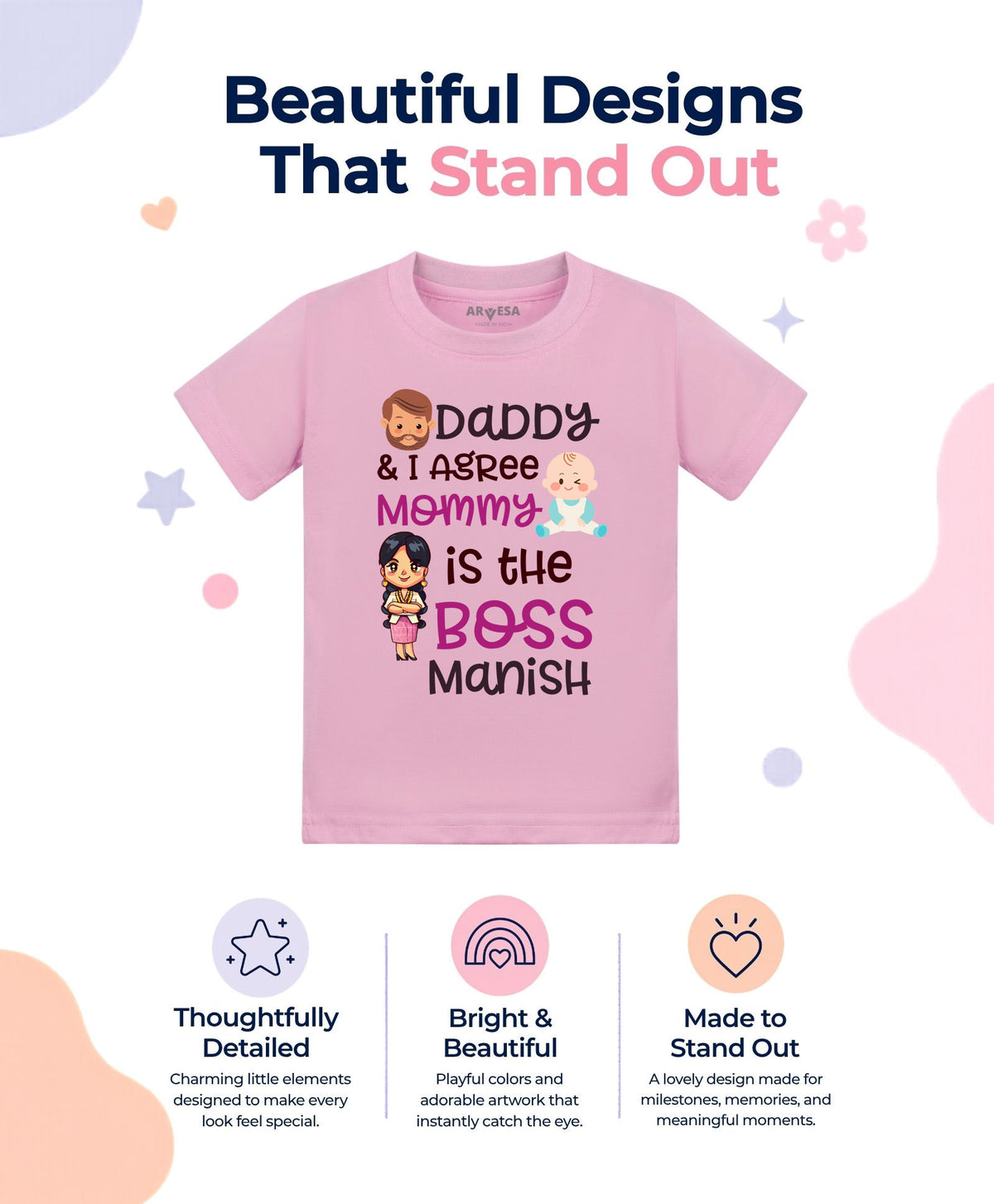 Yes | Daddy & I Agree Mommy Is Boss - T-shirt