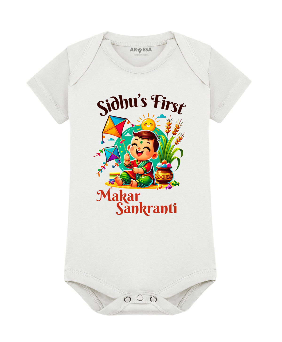 Yes | My First Makar sankranti - Romper