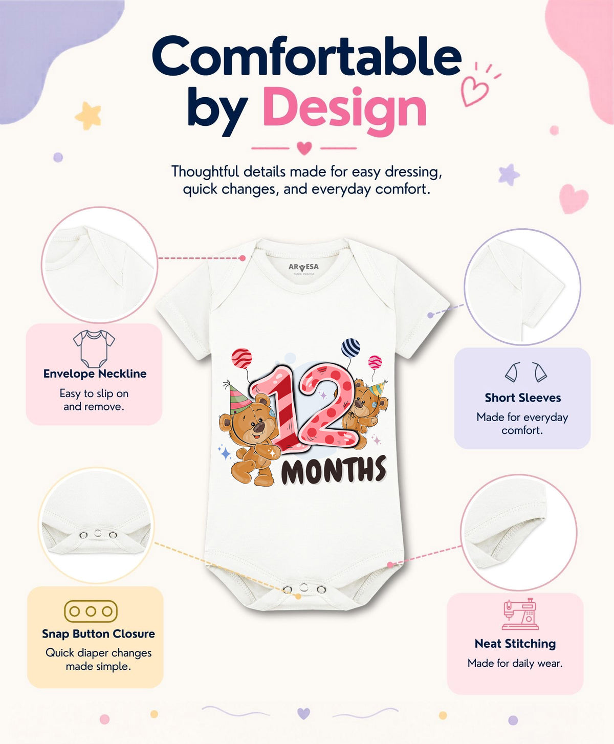 No | 12 Month - Romper