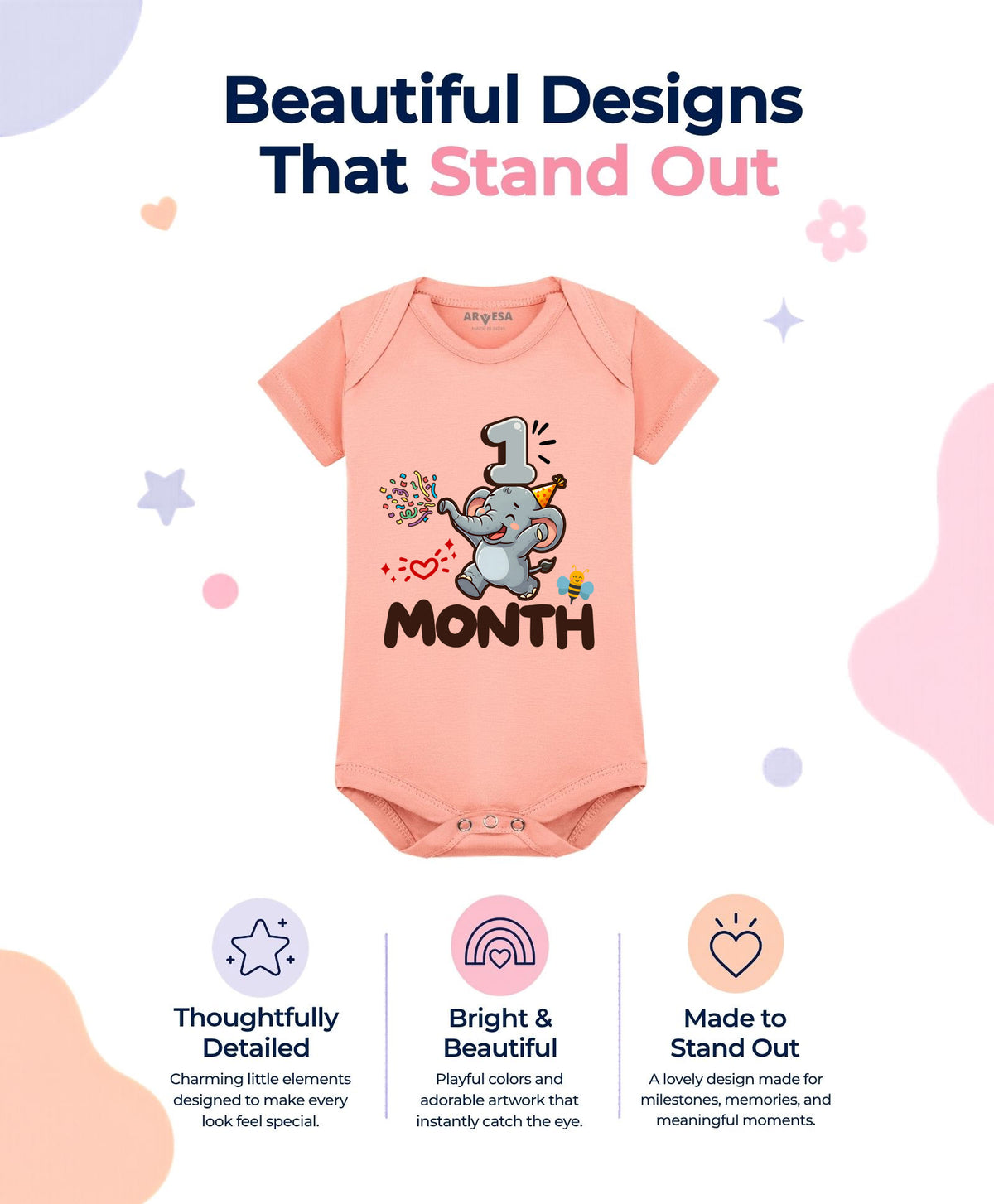 No | 1 Month - Romper