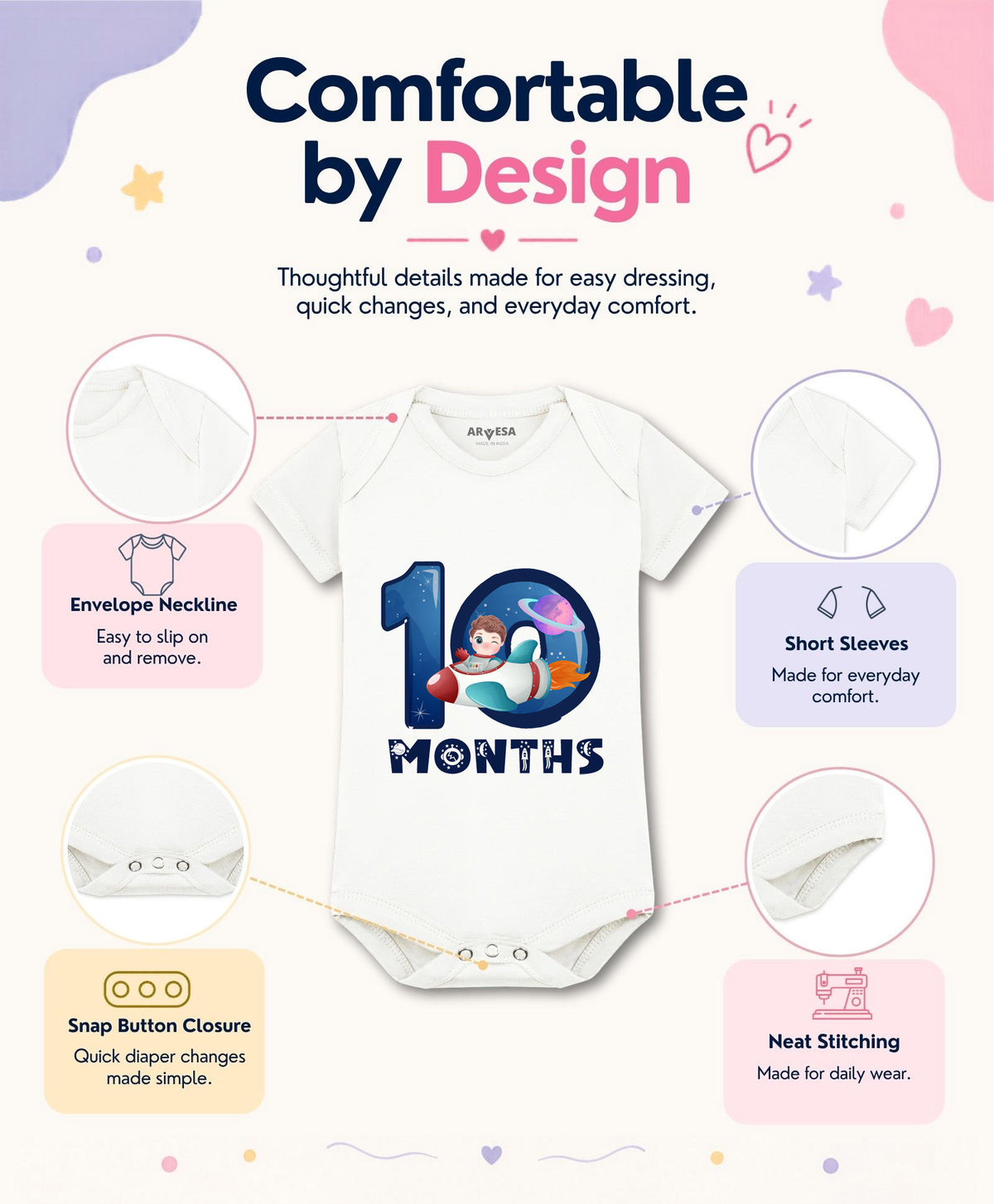 No | 10 Month - Romper