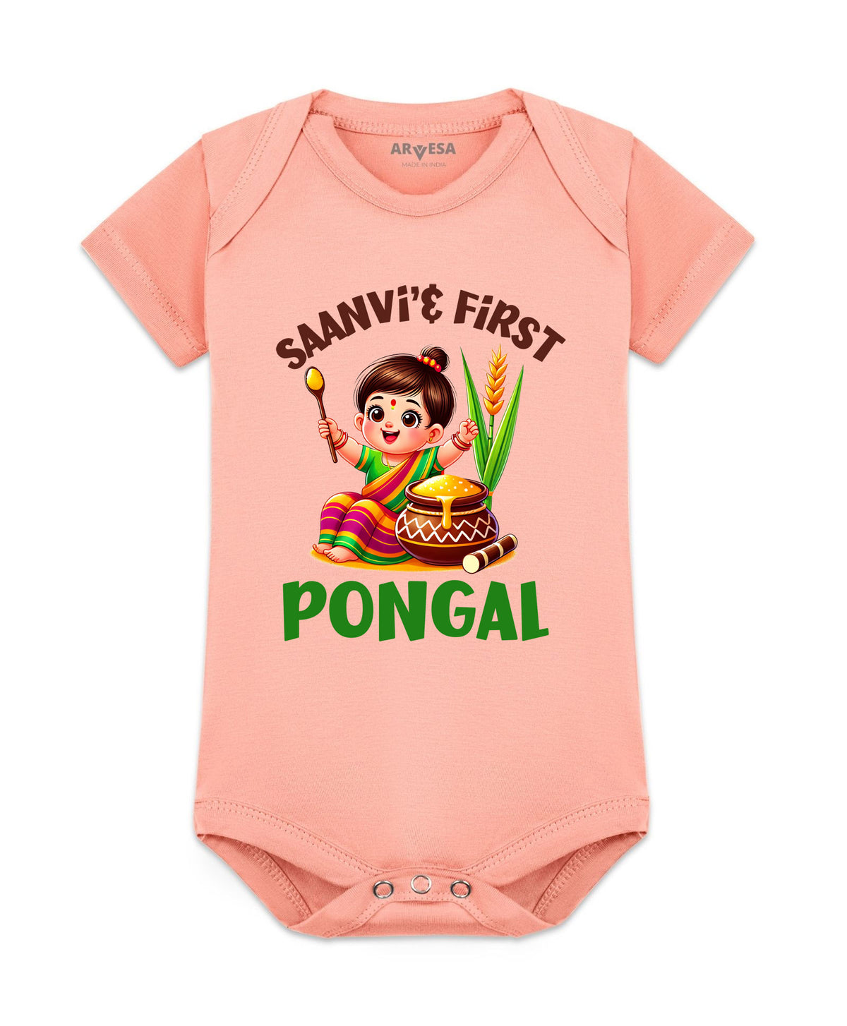 Yes | My First Pongal - Romper