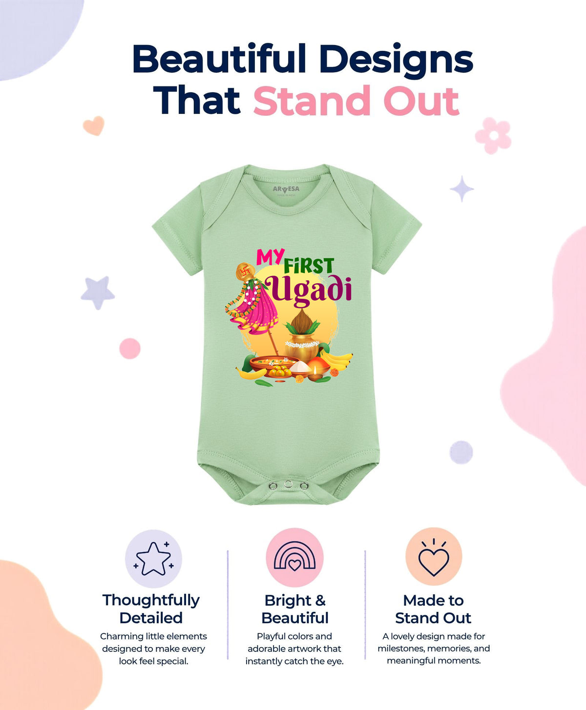 No | My First Ugadi - Romper