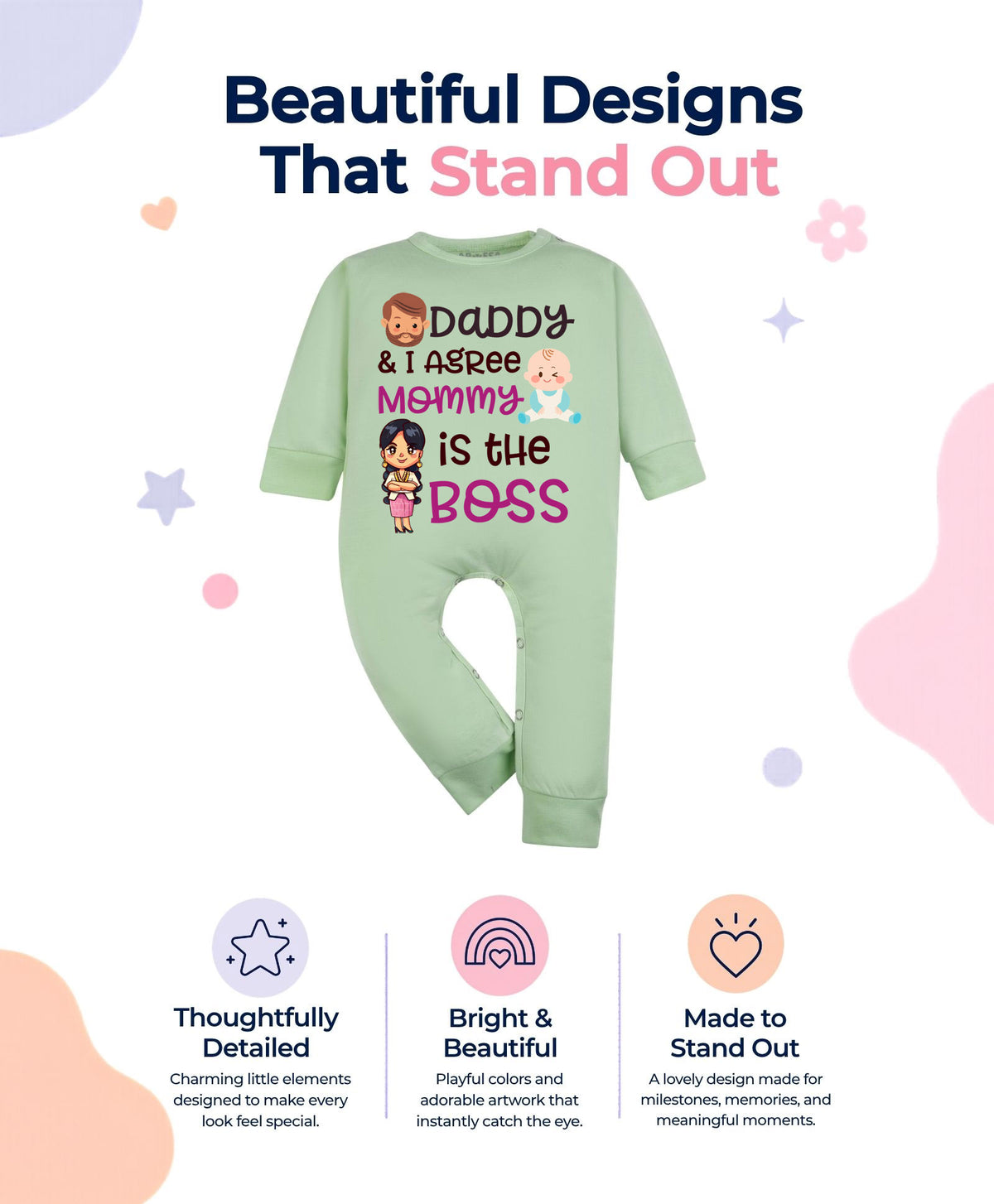 No | Daddy & I Agree Mommy Is Boss - Jumpsuit